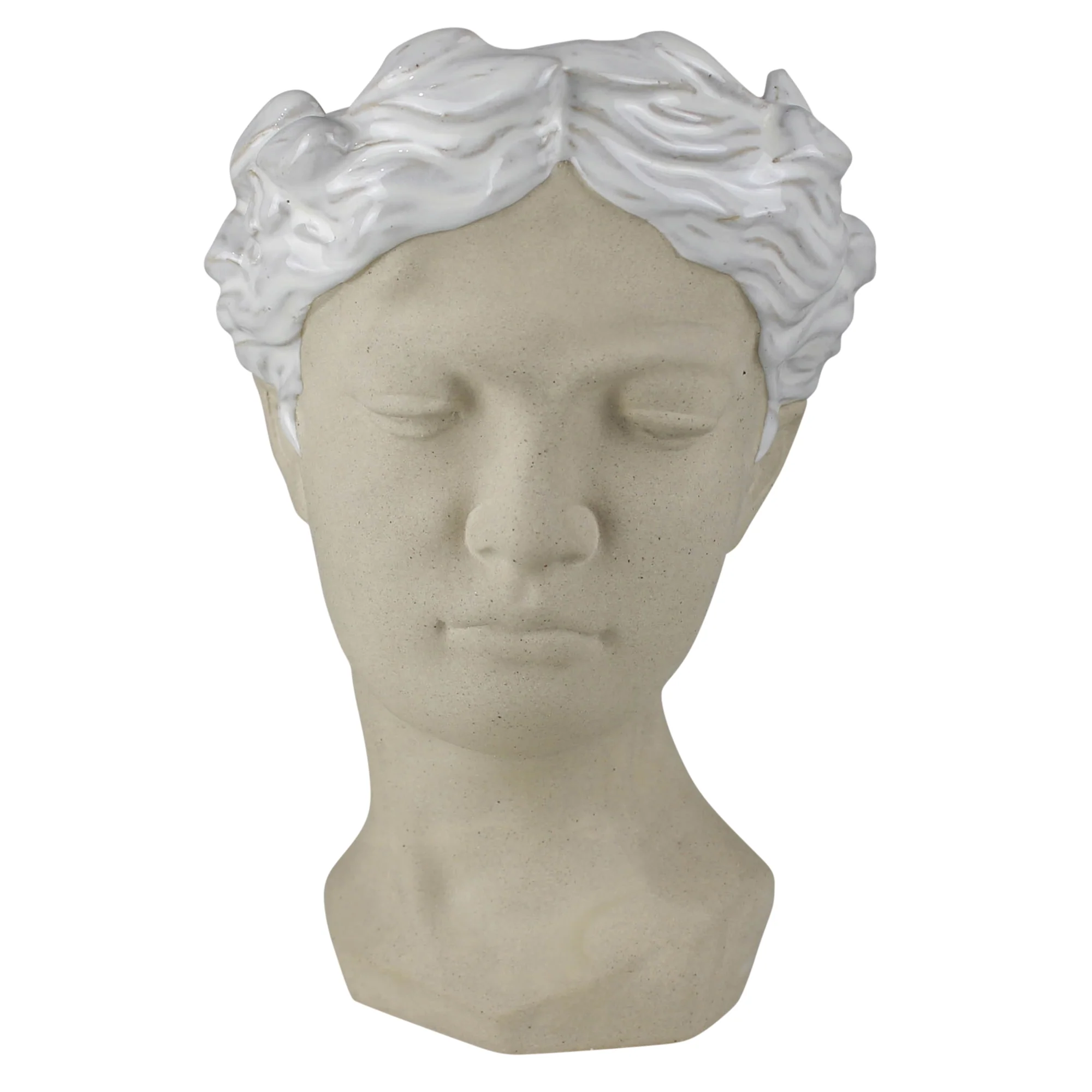 Anita Bust Vase, Ceramic Set Of 2 By HomArt - Image 4