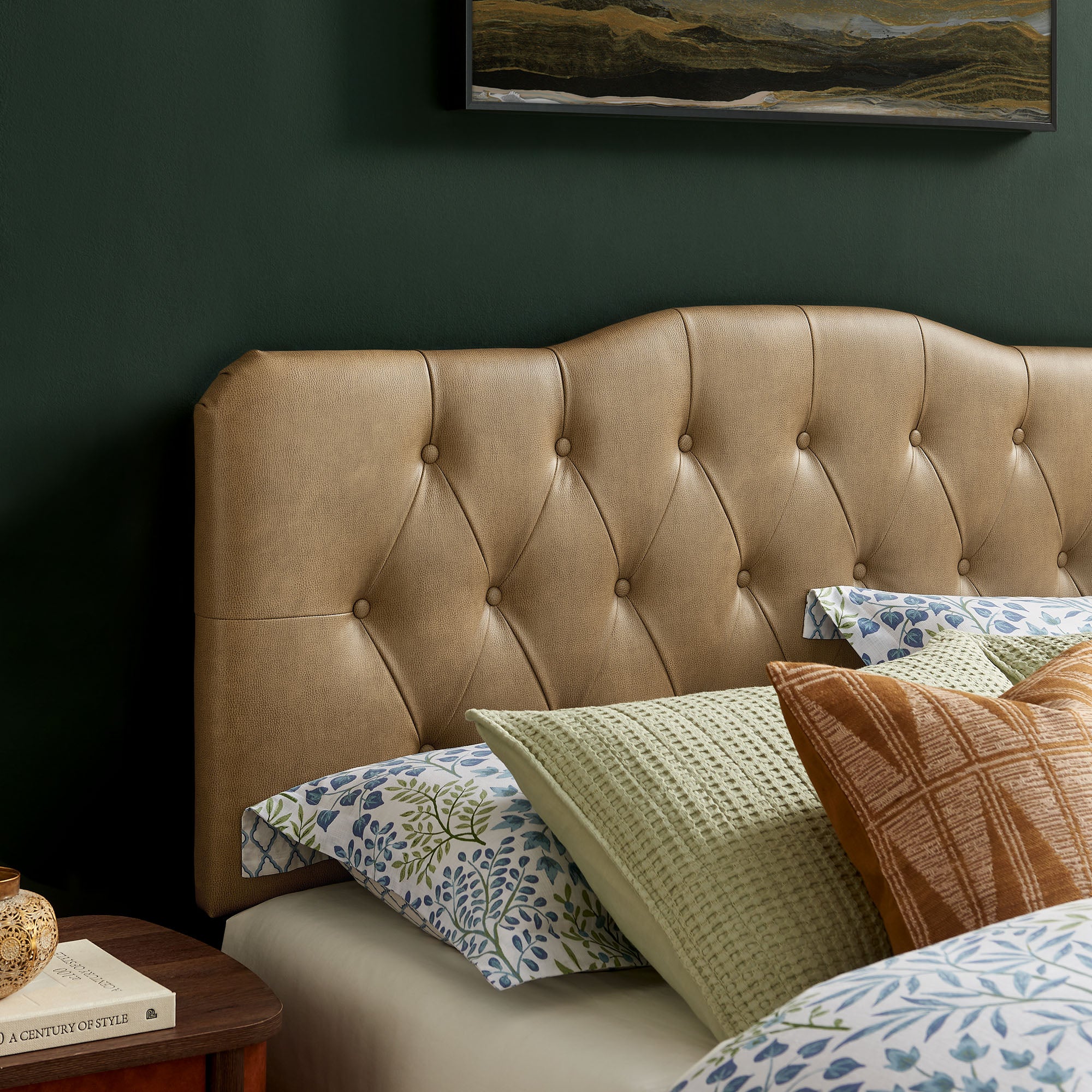 Annabel Faux Leather Queen Headboard by Modway - Image 13