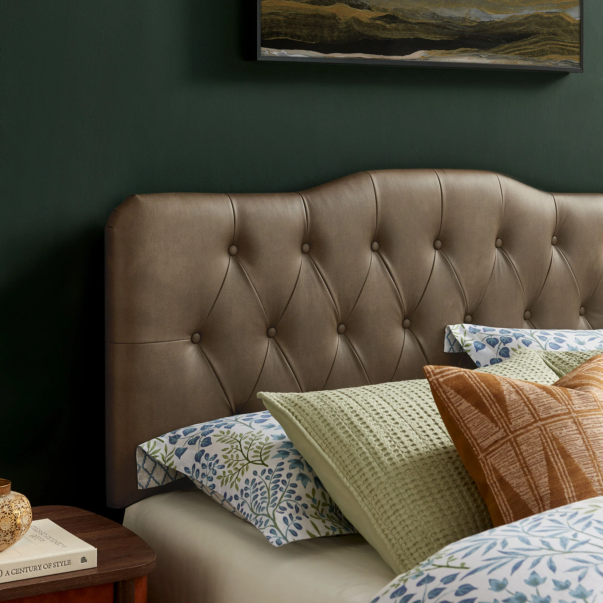 Annabel Faux Leather Queen Headboard by Modway - Image 5