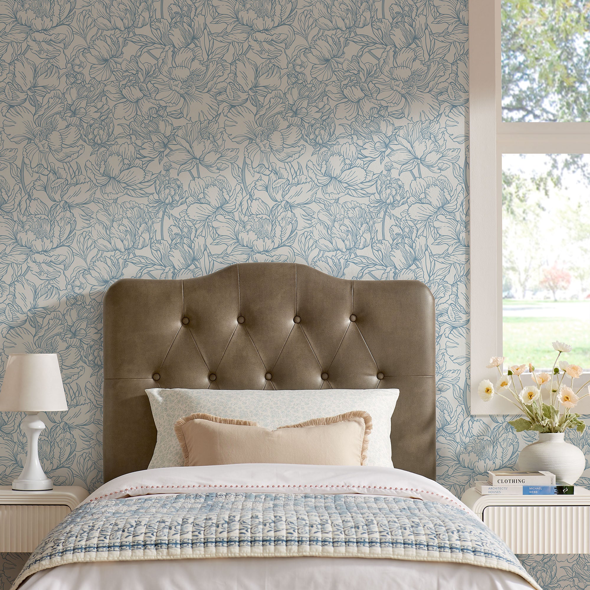Annabel Faux Leather Twin Headboard by Modway - Image 6