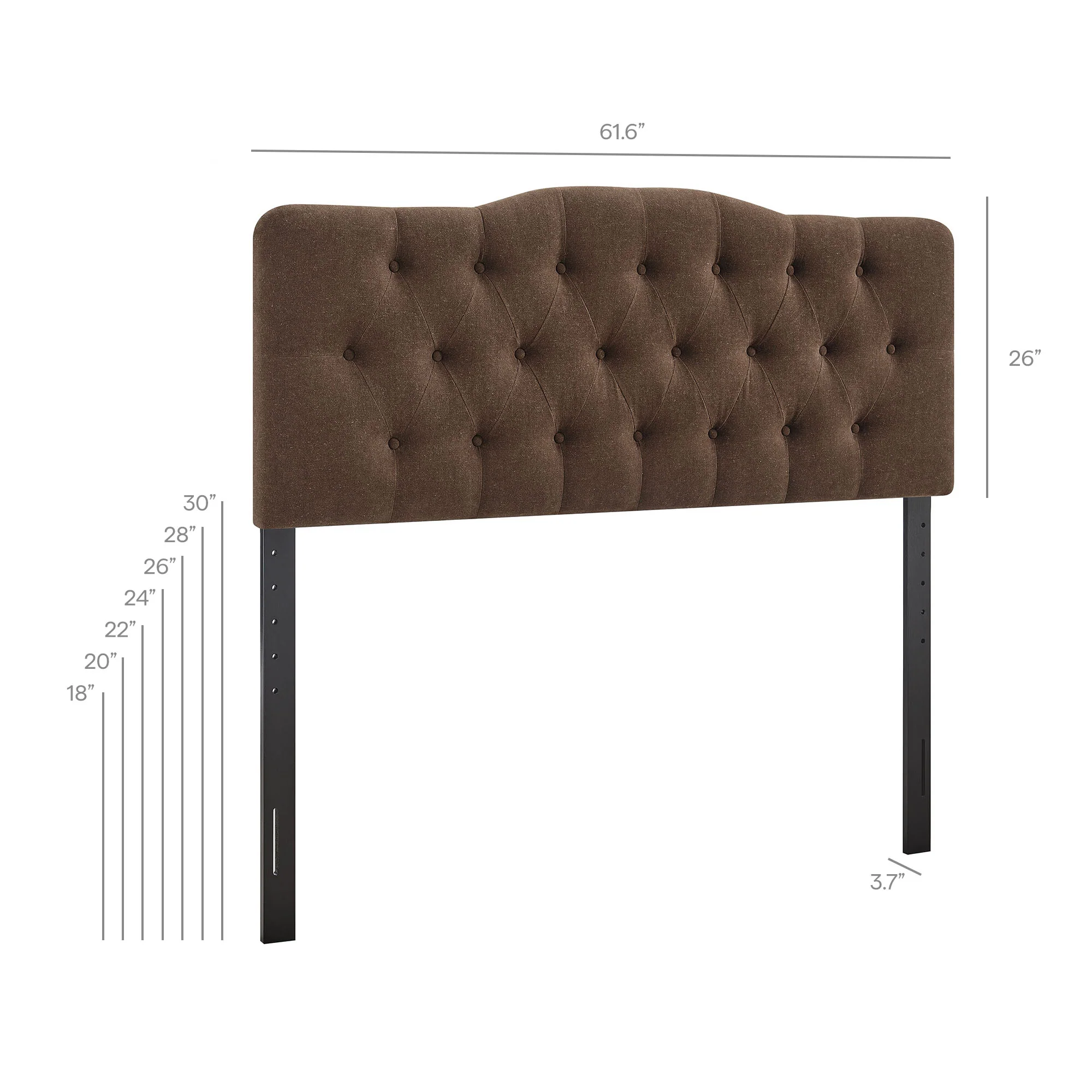 Annabel Premium Linen Blend Queen Headboard by Modway - Image 16