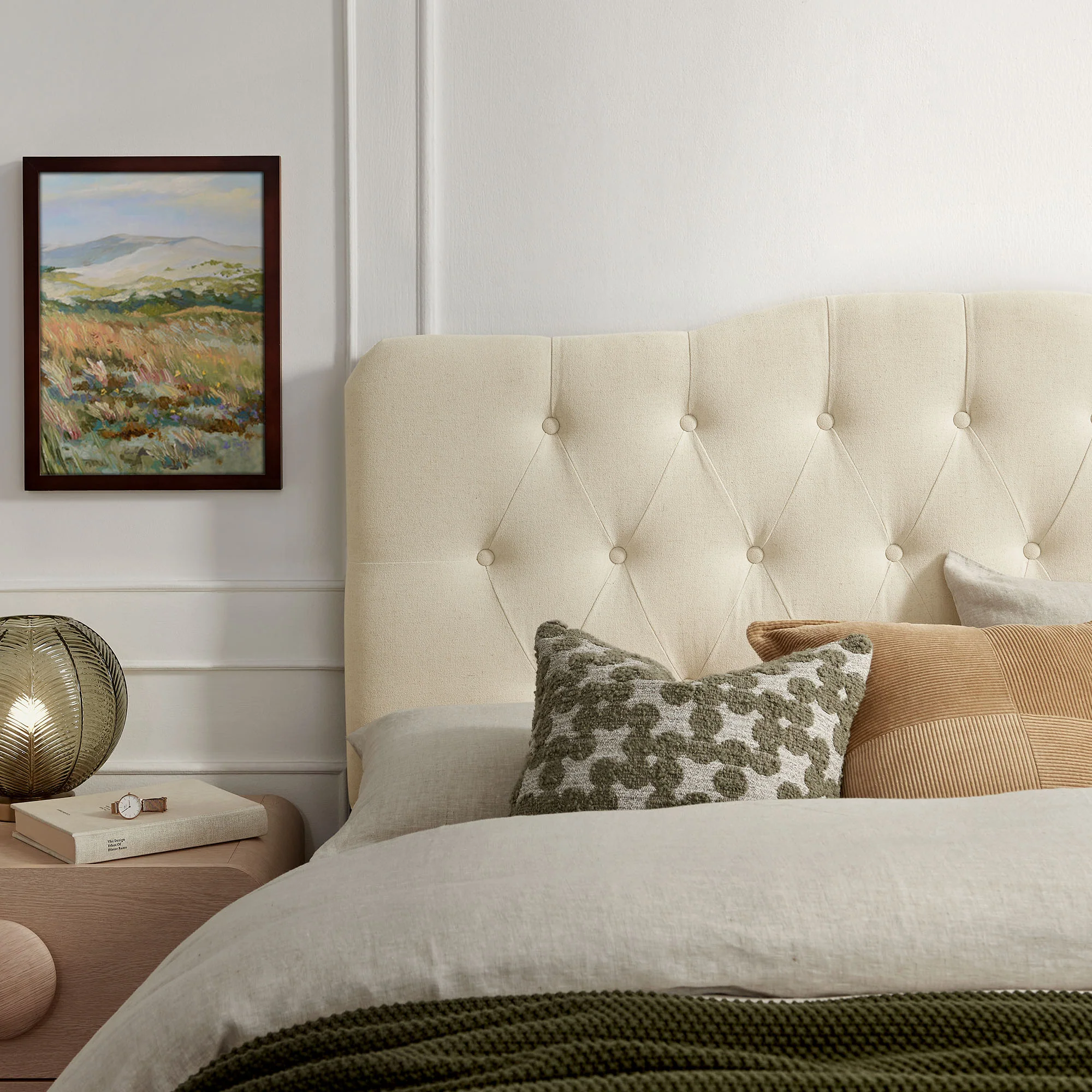 Annabel Premium Linen Blend Queen Headboard by Modway - Image 29