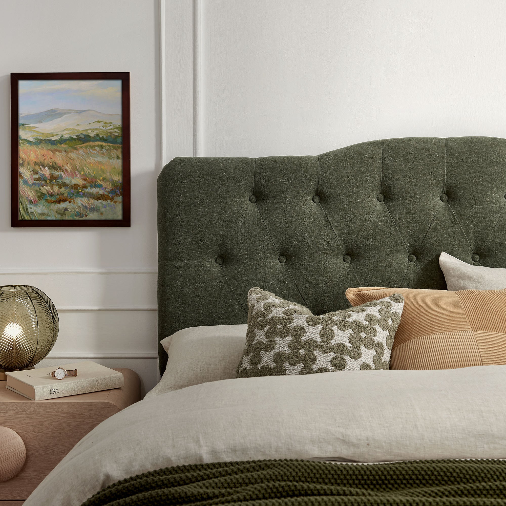 Annabel Premium Linen Blend Queen Headboard by Modway - Image 37