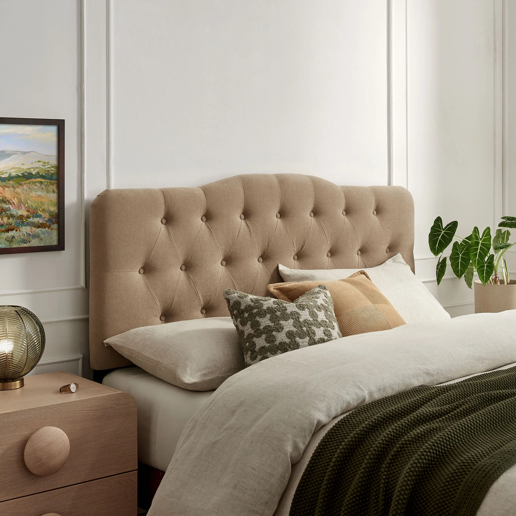 Annabel Premium Linen Blend Queen Headboard by Modway - Image 6