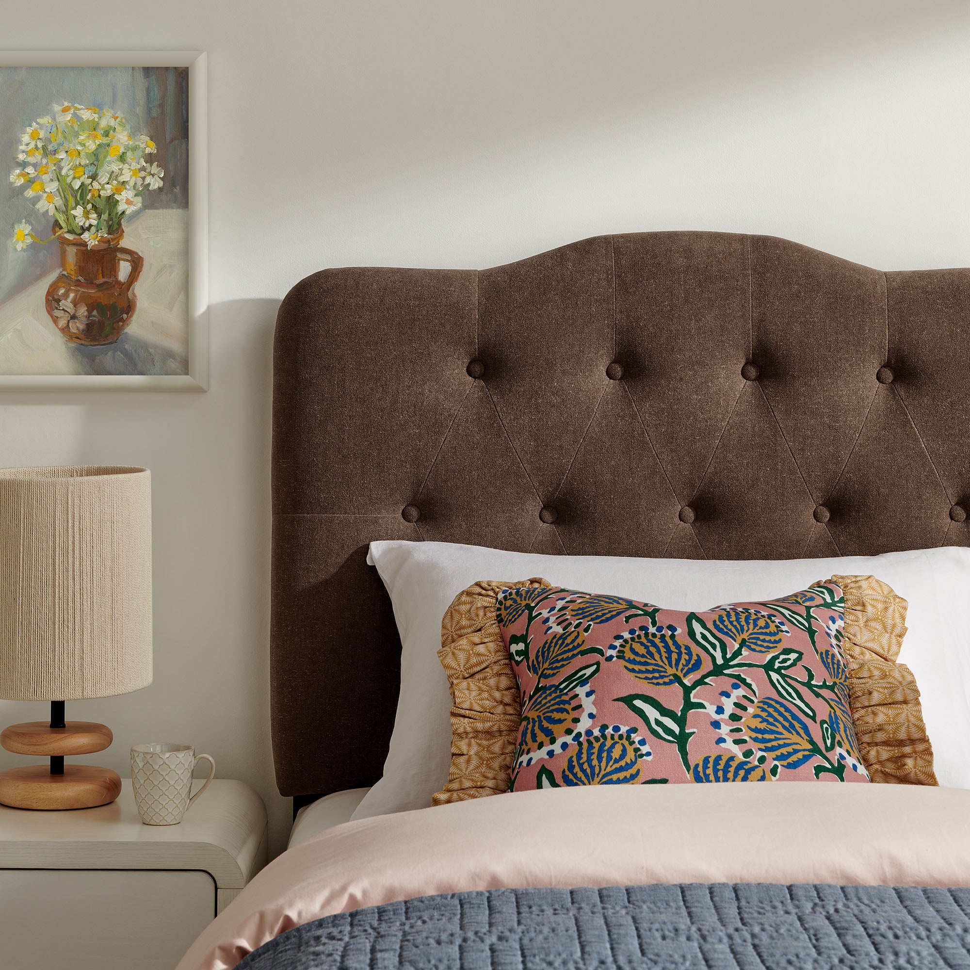 Annabel Premium Linen Blend Twin Headboard by Modway - Image 13