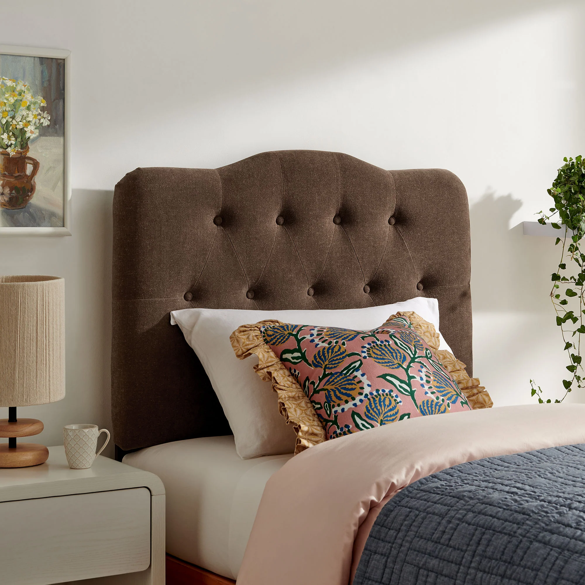 Annabel Premium Linen Blend Twin Headboard by Modway - Image 14