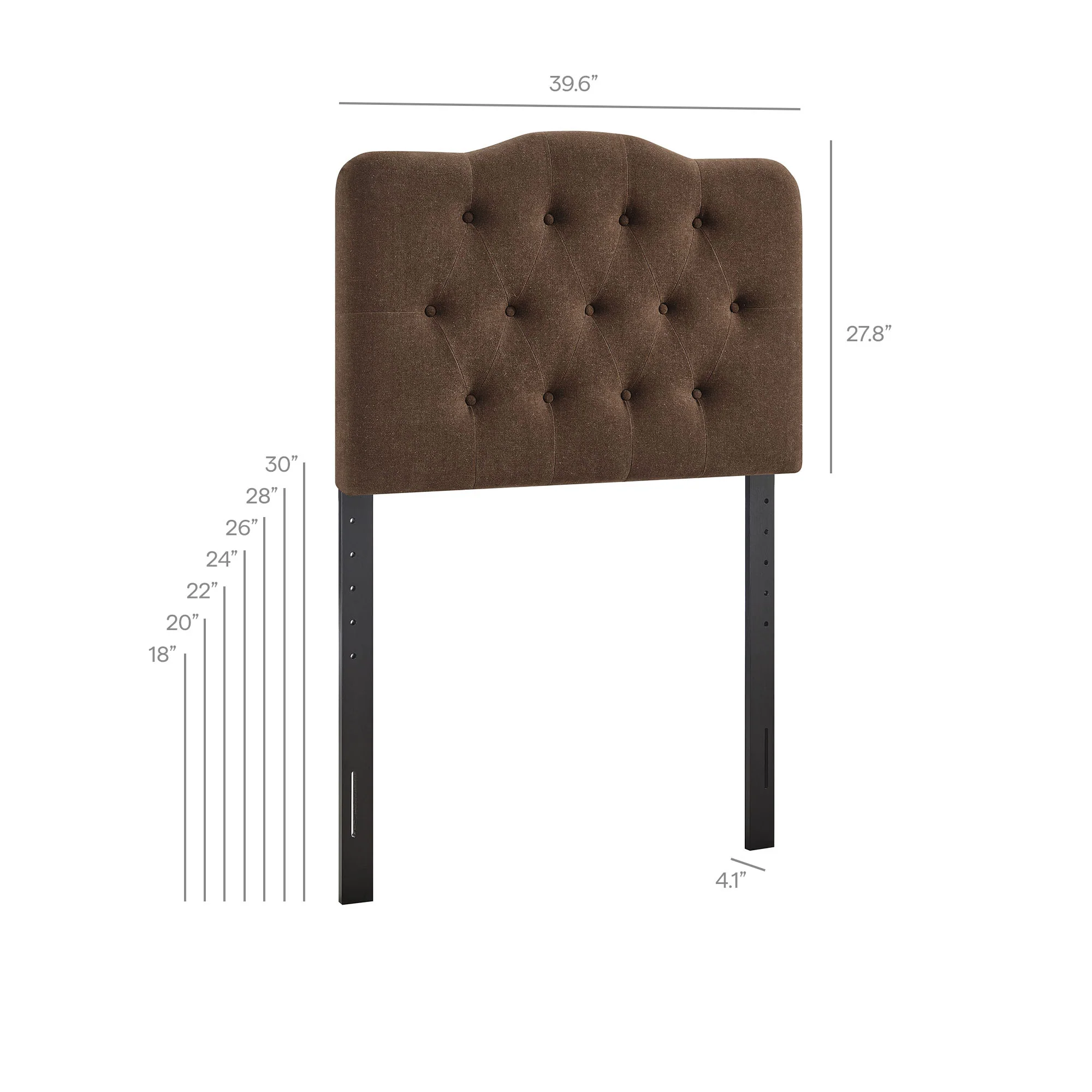 Annabel Premium Linen Blend Twin Headboard by Modway - Image 16
