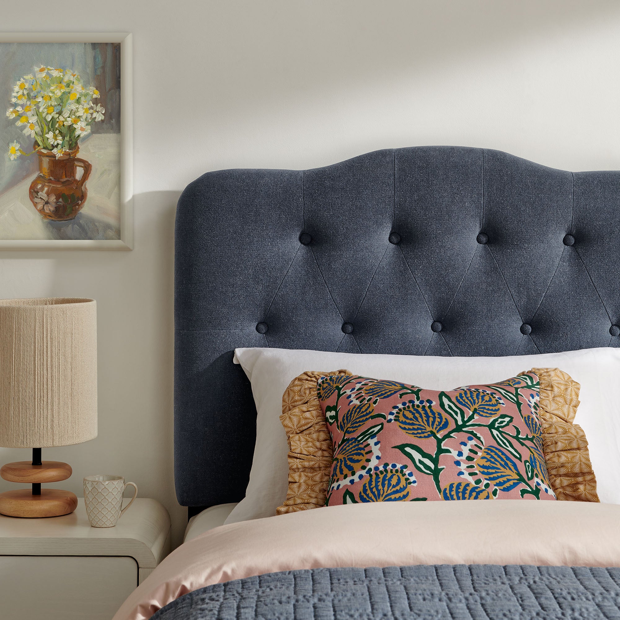 Annabel Premium Linen Blend Twin Headboard by Modway - Image 21