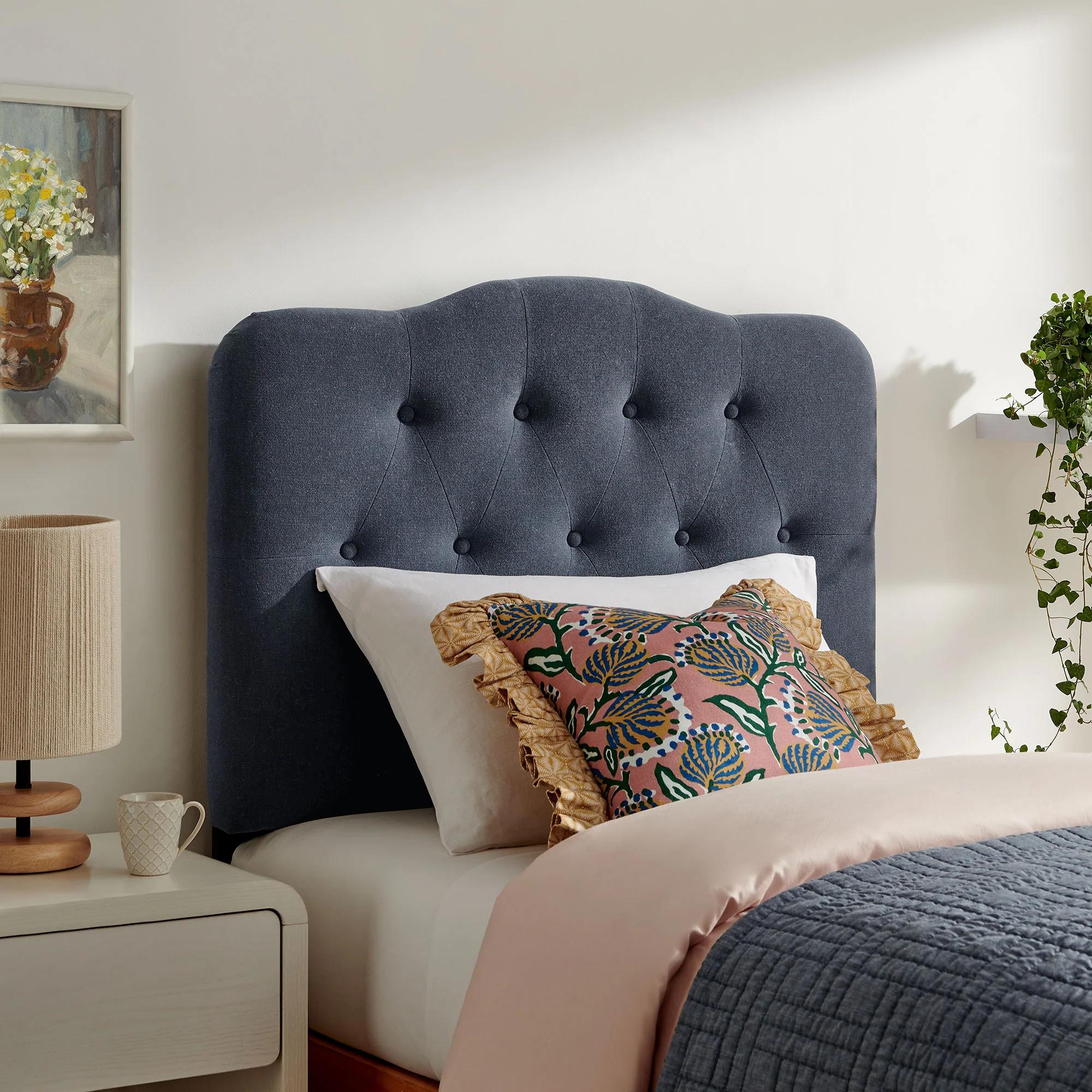 Annabel Premium Linen Blend Twin Headboard by Modway - Image 22