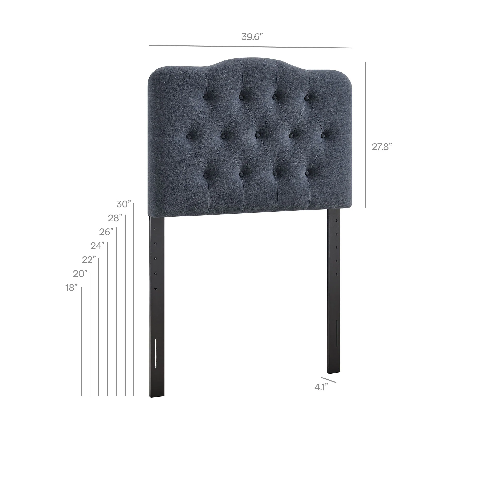 Annabel Premium Linen Blend Twin Headboard by Modway - Image 24