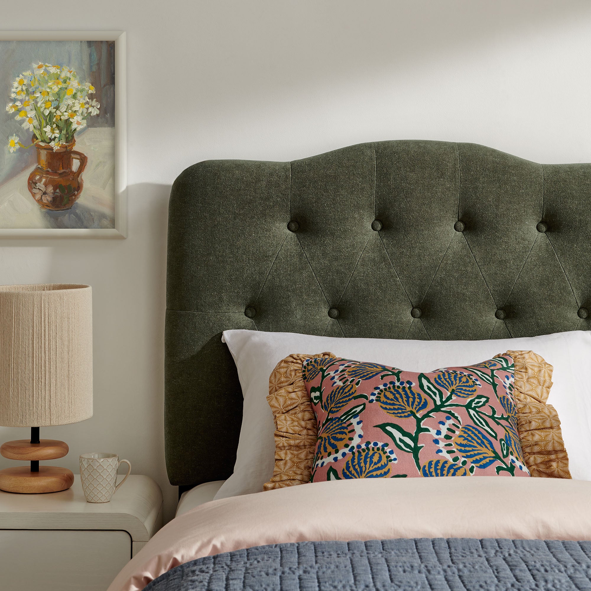 Annabel Premium Linen Blend Twin Headboard by Modway - Image 37