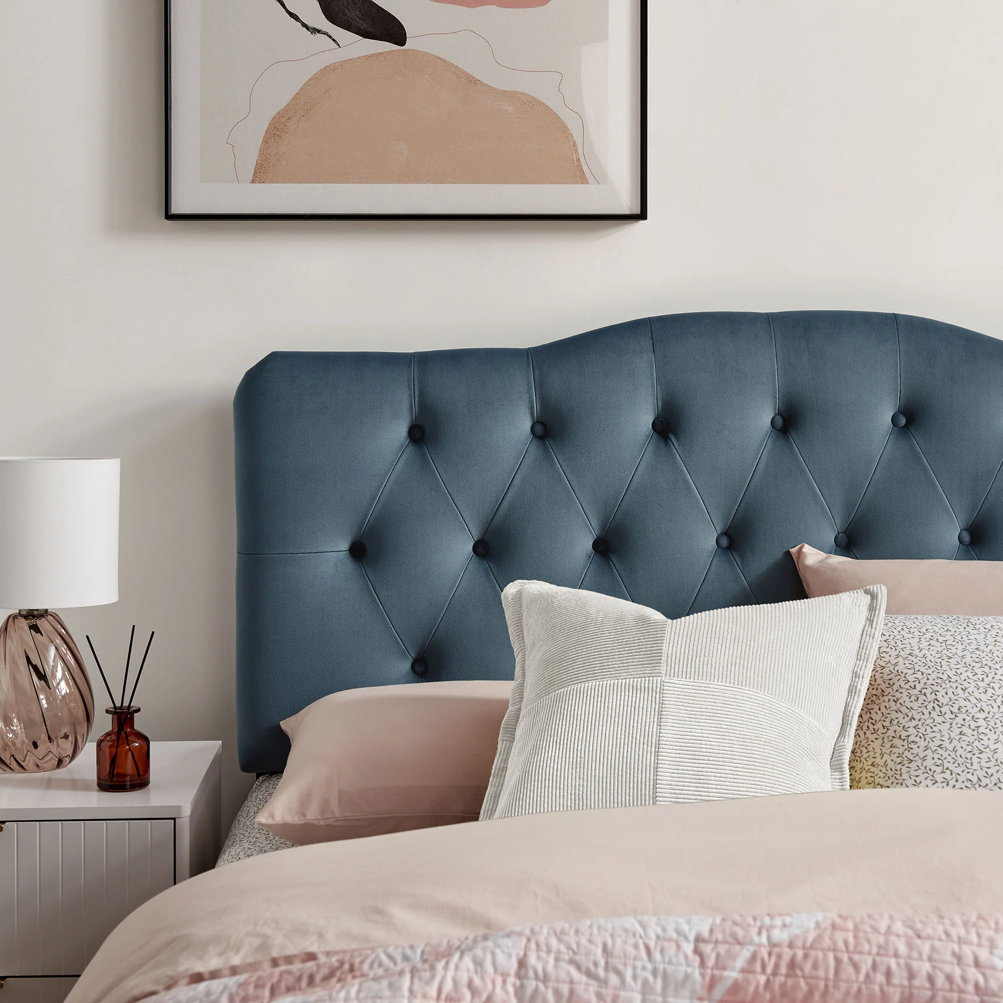Annabel Stain-Resistant Performance Velvet Full Headboard by Modway - Image 13