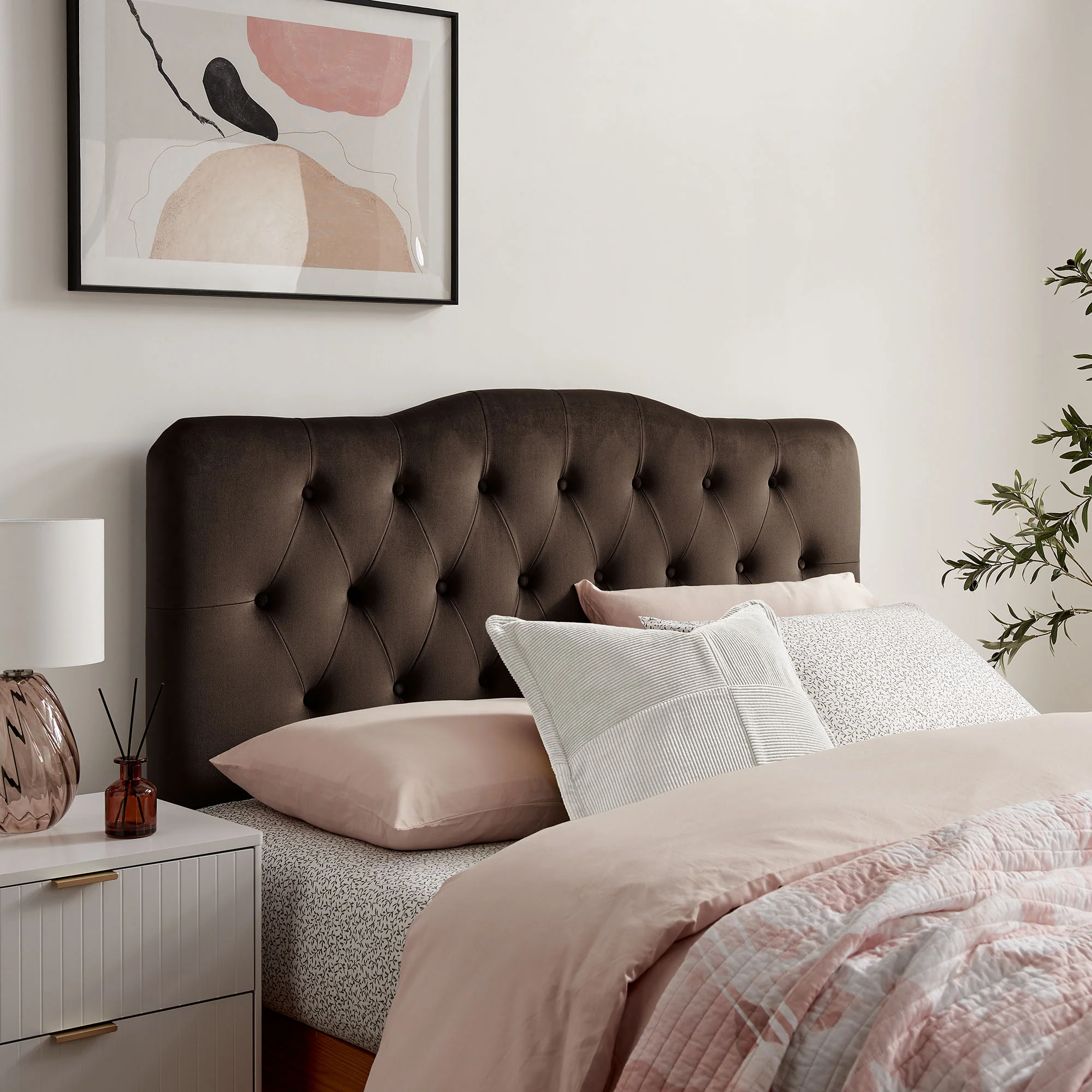Annabel Stain-Resistant Performance Velvet Full Headboard by Modway - Image 22