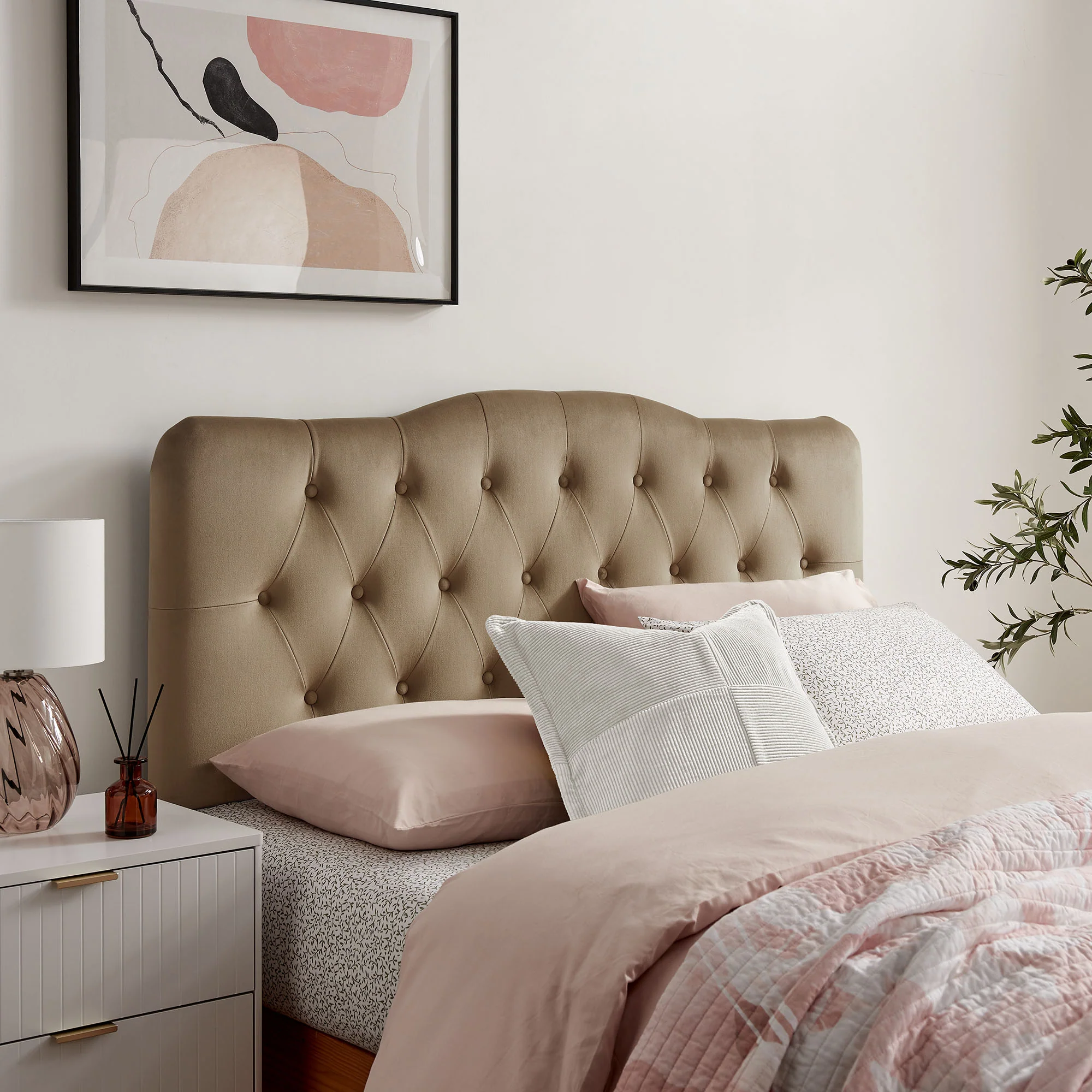 Annabel Stain-Resistant Performance Velvet Full Headboard by Modway - Image 38