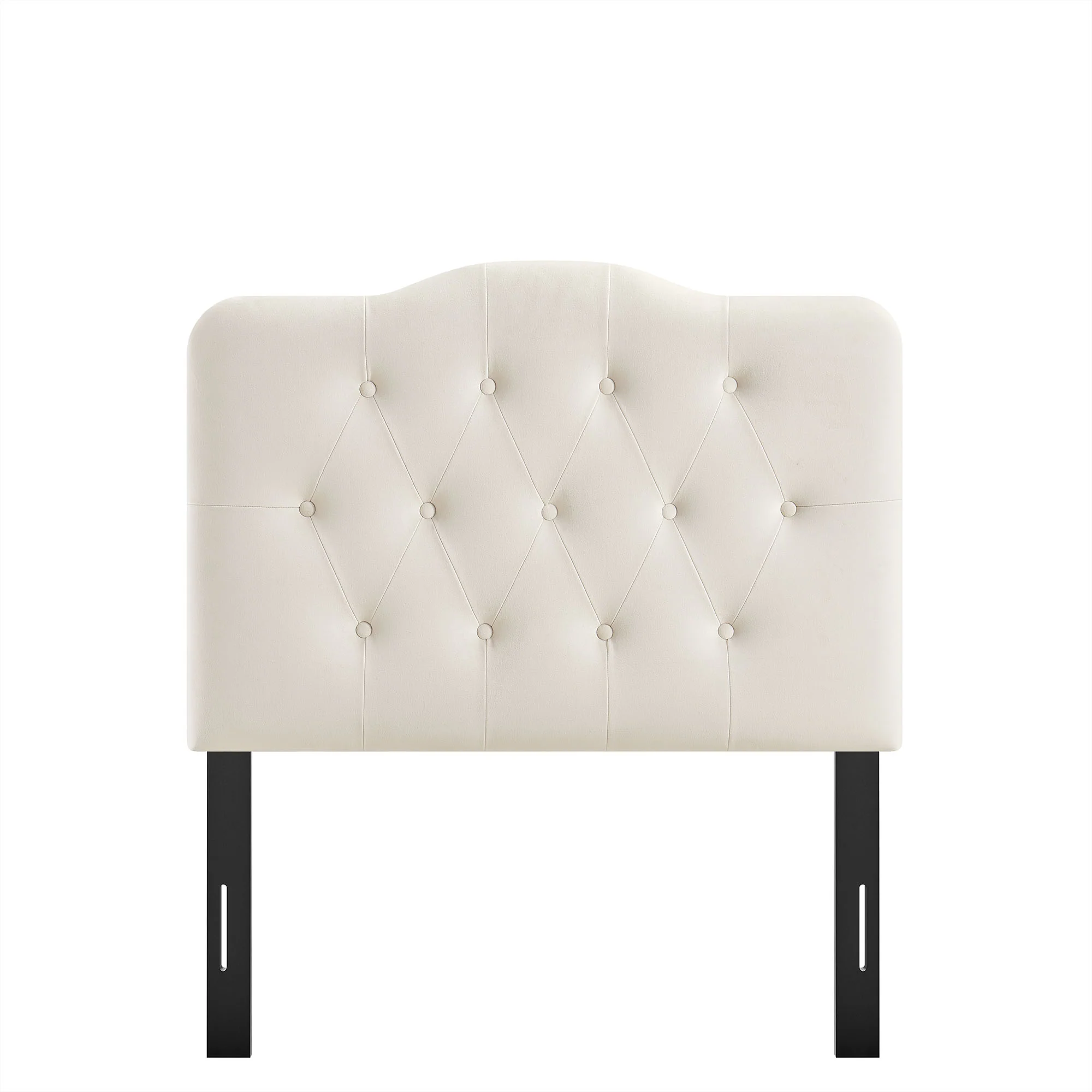 Annabel Stain-Resistant Performance Velvet Twin Headboard by Modway - Image 3