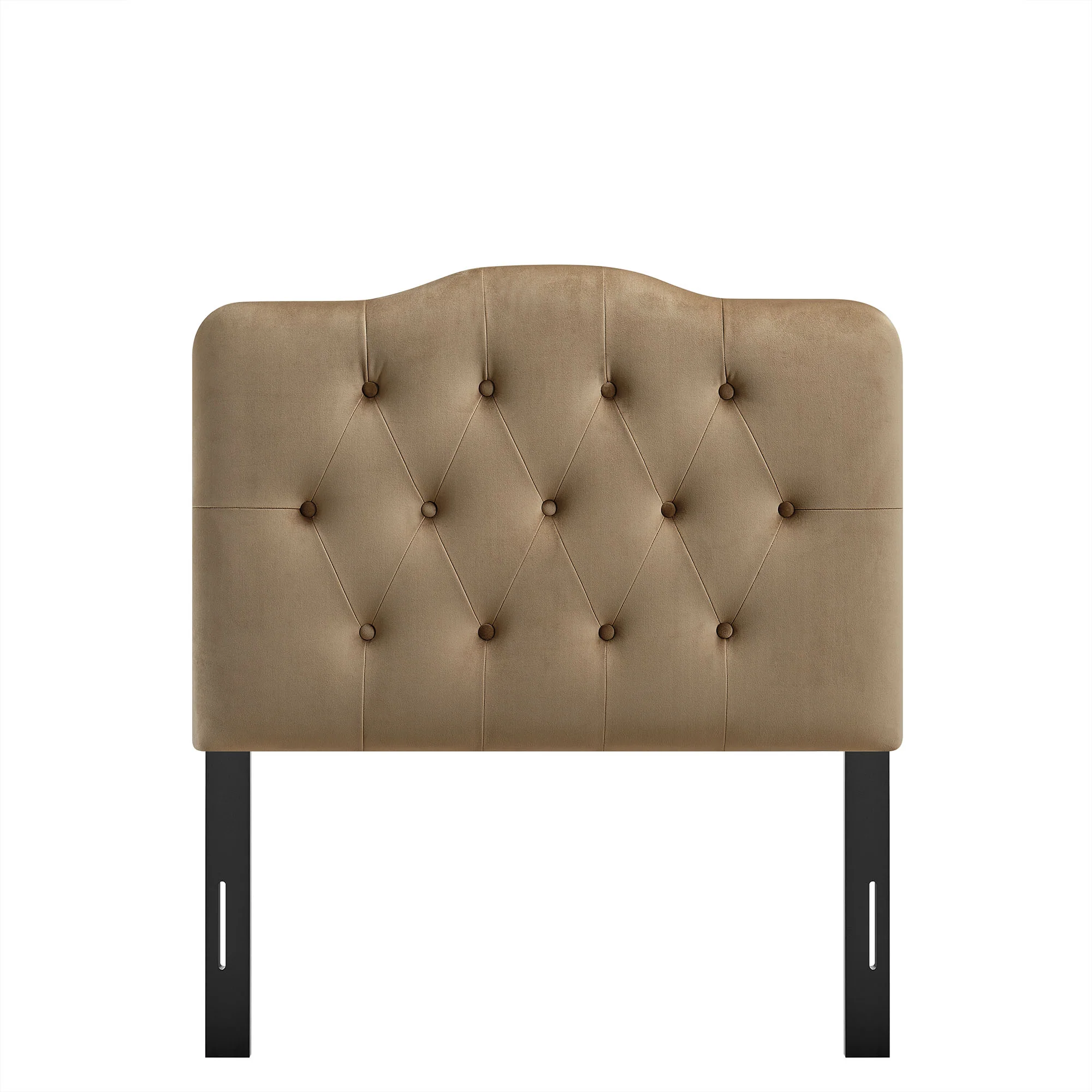 Annabel Stain-Resistant Performance Velvet Twin Headboard by Modway - Image 35