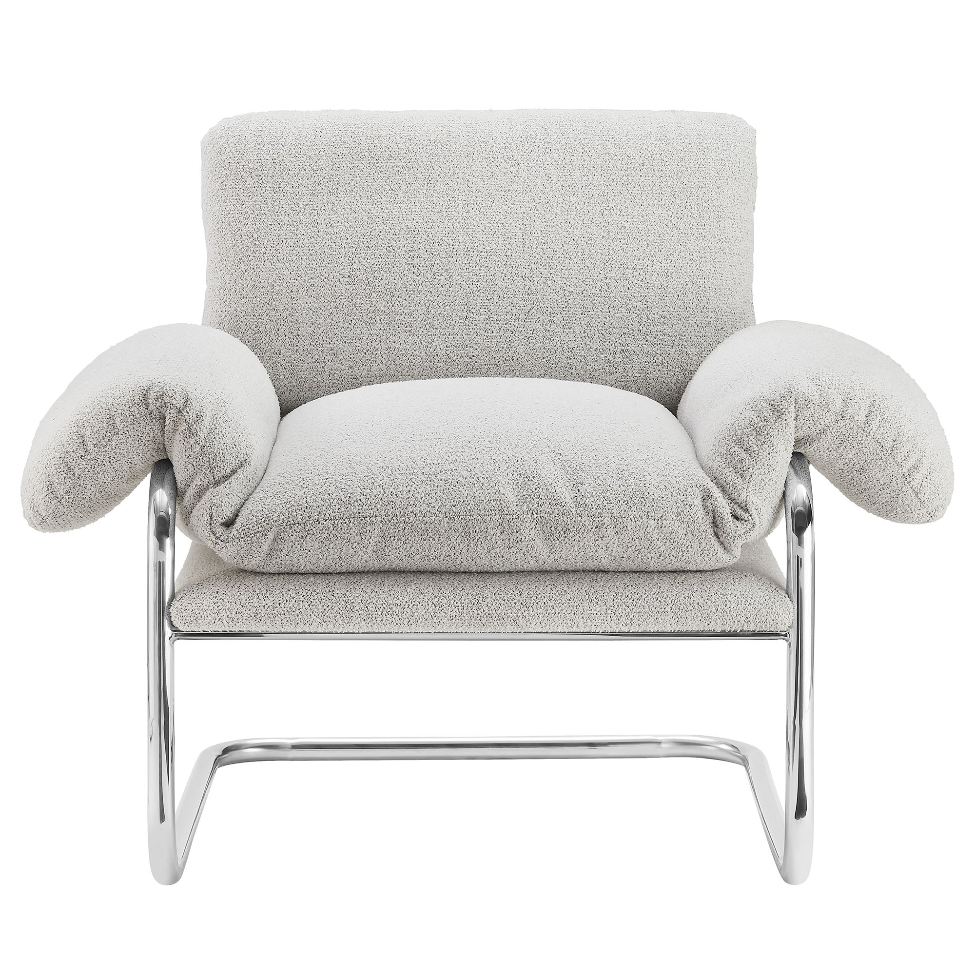 Ansel Boucle Fabric Accent Chair by Modway - Image 13
