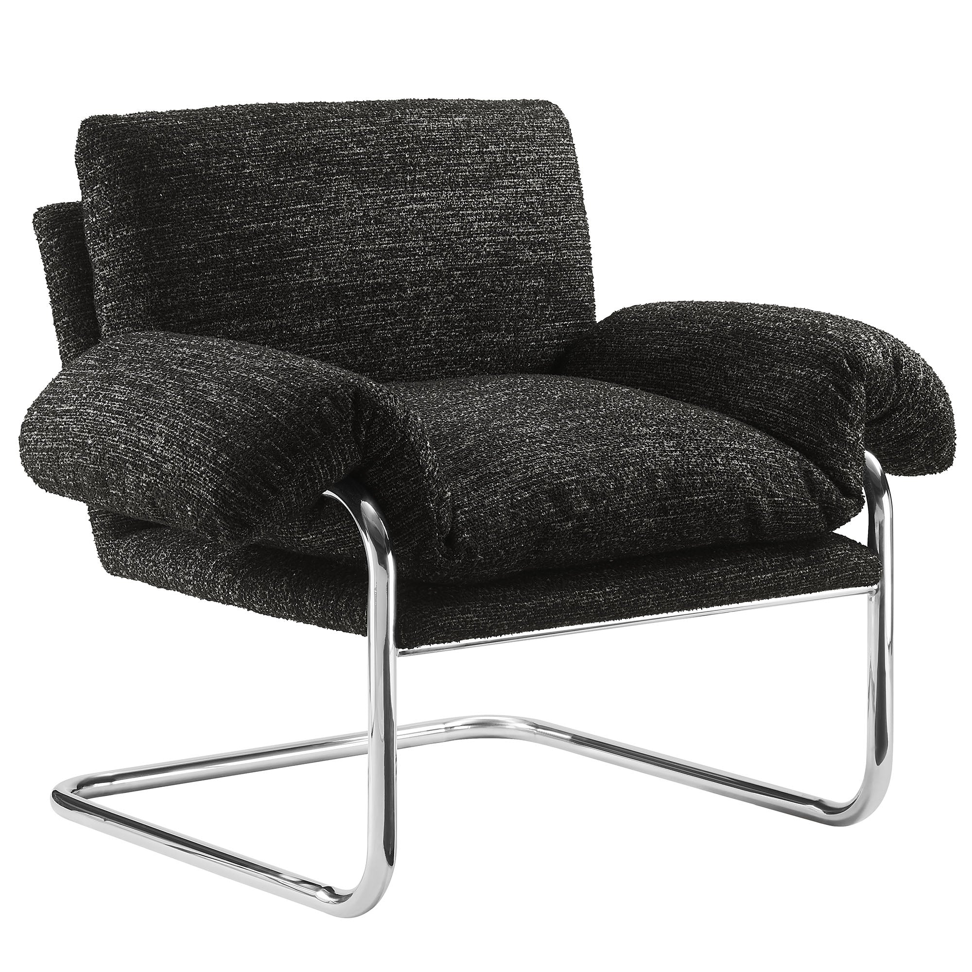 Ansel Boucle Fabric Accent Chair by Modway - Image 2