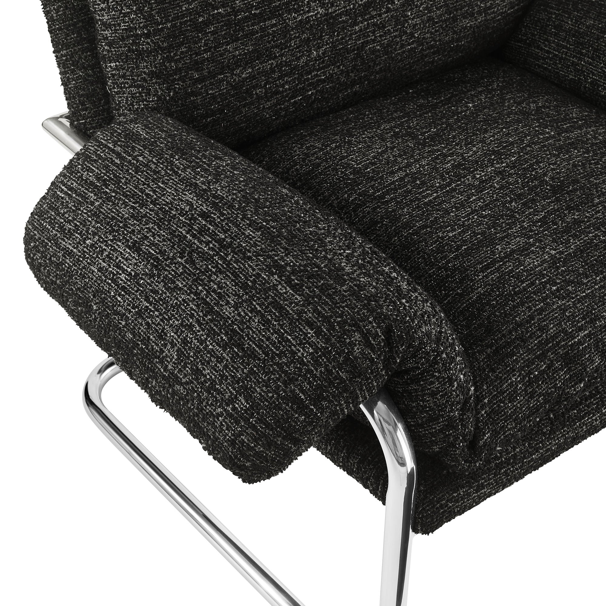 Ansel Boucle Fabric Accent Chair by Modway - Image 6