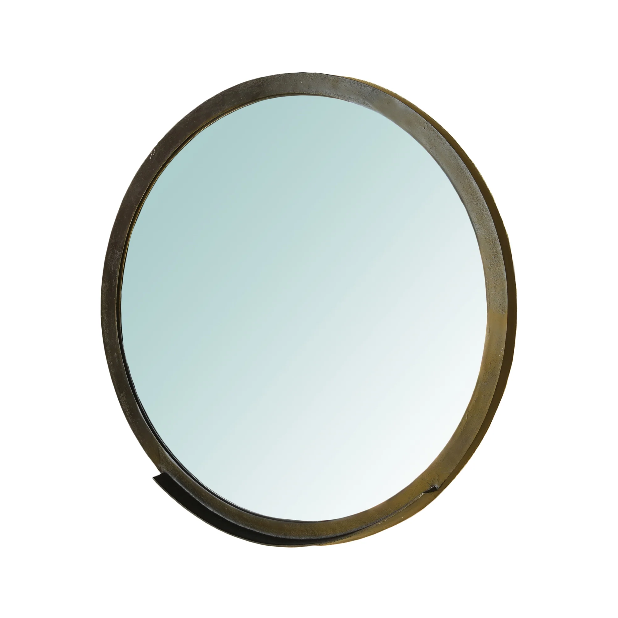 Ansel Mirror with Ledge, Bronze By HomArt - Image 2
