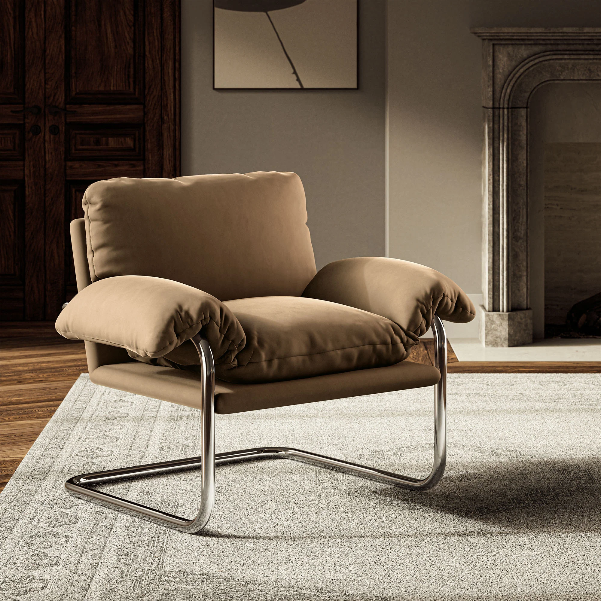 Ansel Performance Velvet Accent Chair by Modway - Image 25