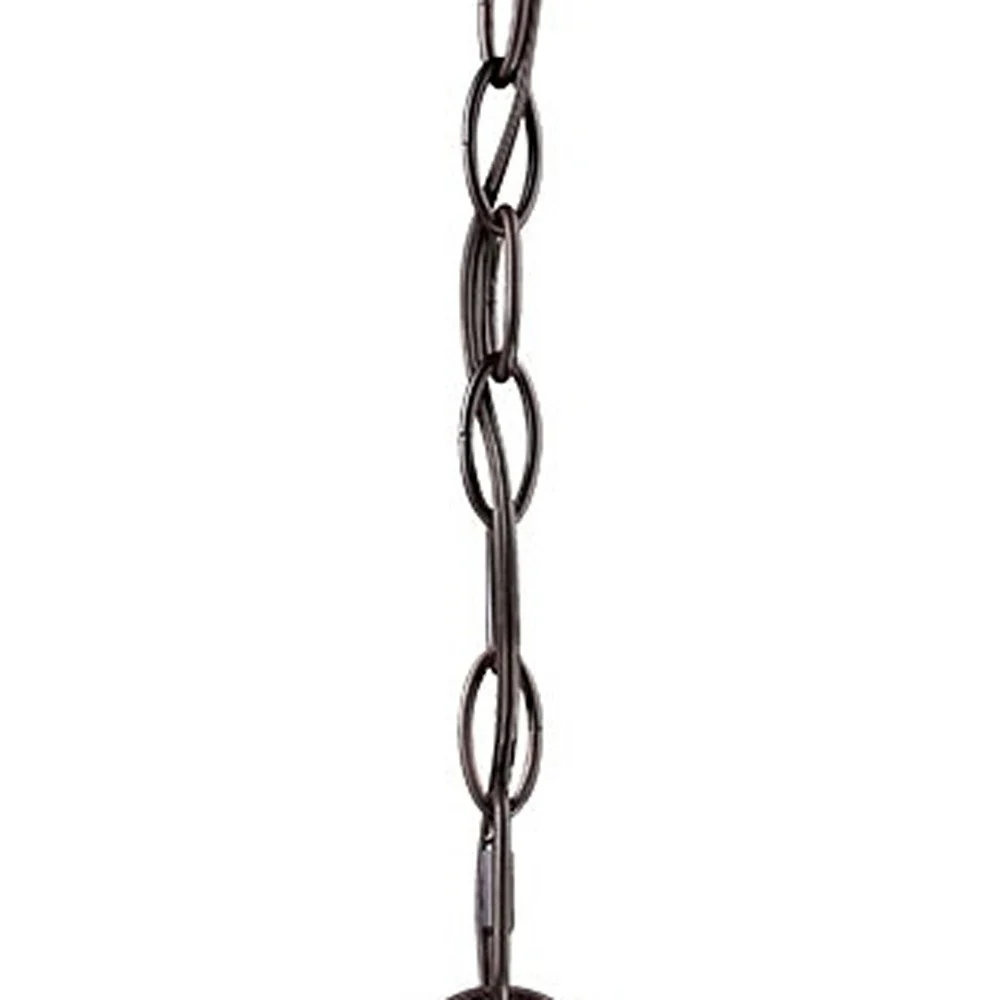Antique Bronze Canister Hanging Light By Homeroots - Image 3