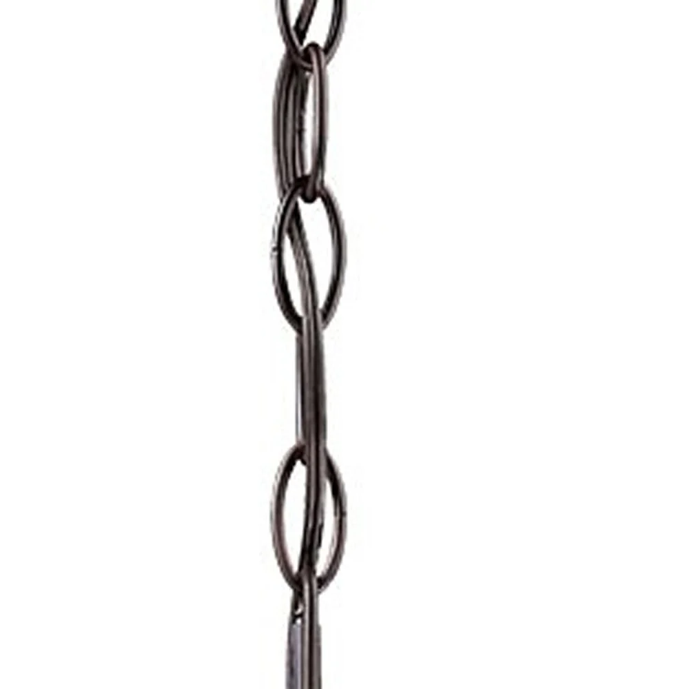 Antique Bronze Canister Hanging Light By Homeroots - Image 4