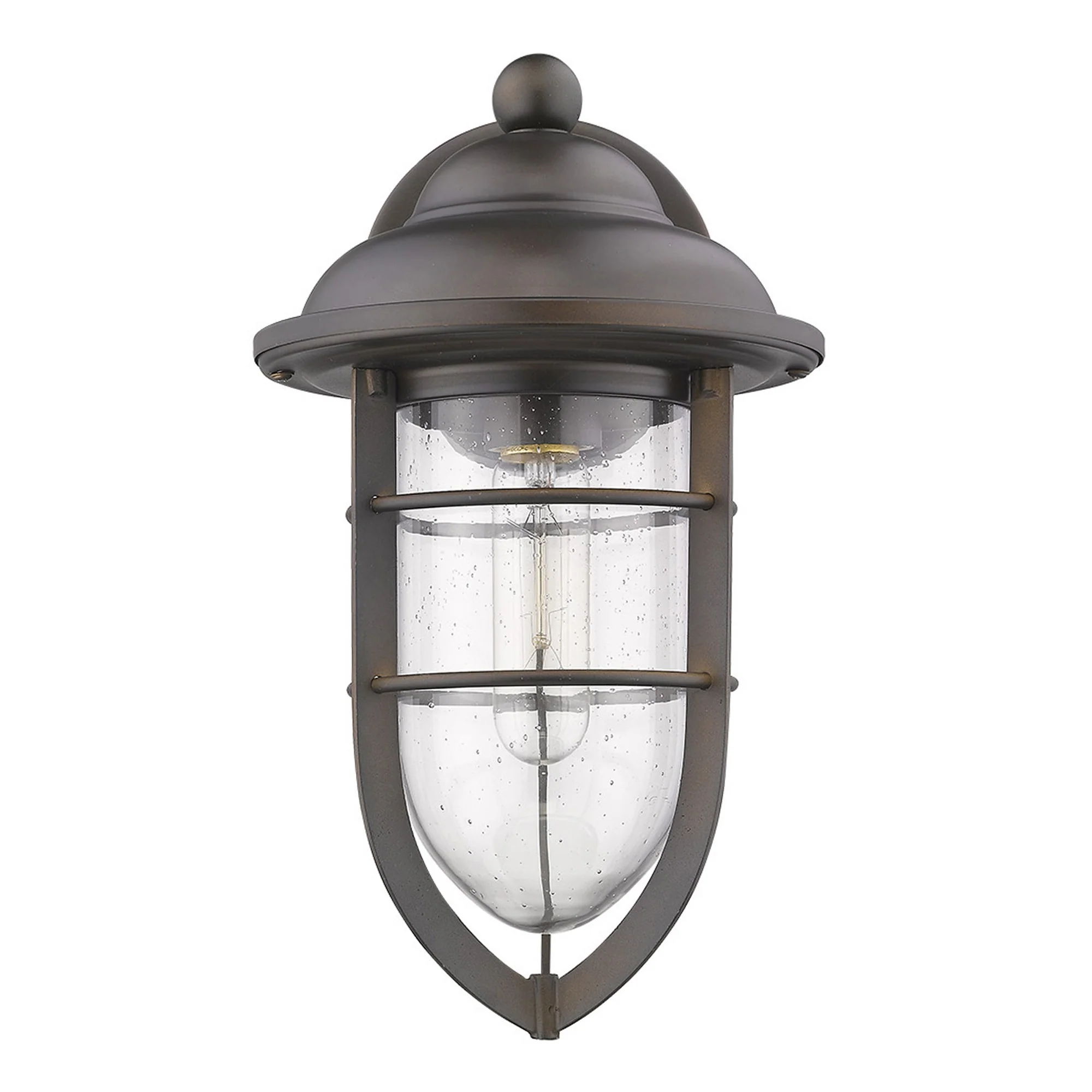 Antique Bronze Teardrop Shape Wall Sconce By Homeroots - Image 3