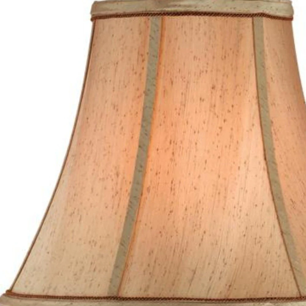 Antique Inspired Table Lamp with Linen Lamp Shade By Homeroots - Image 3
