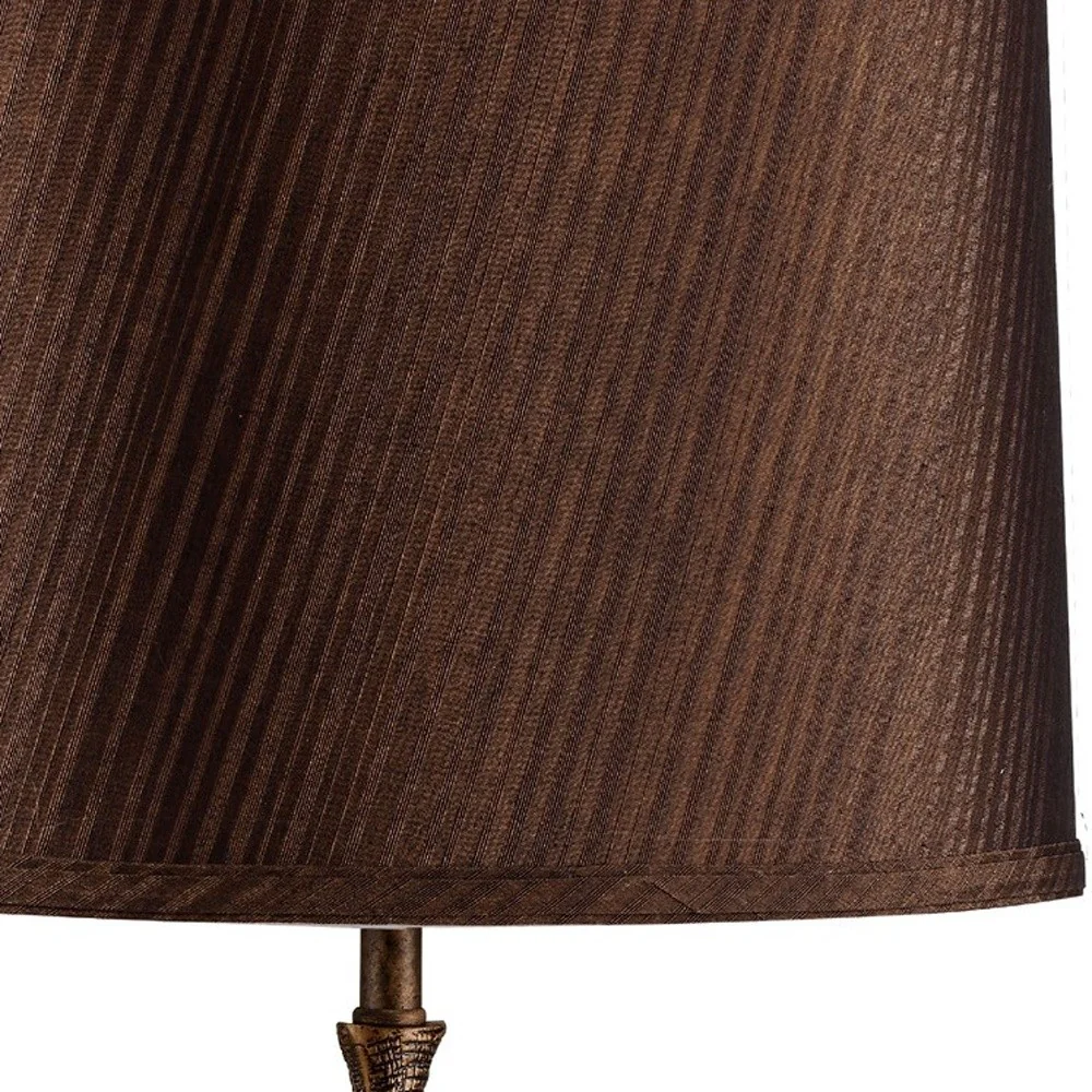 Antiqued Bronze Textured Elephant Table Lamp By Homeroots - Image 4