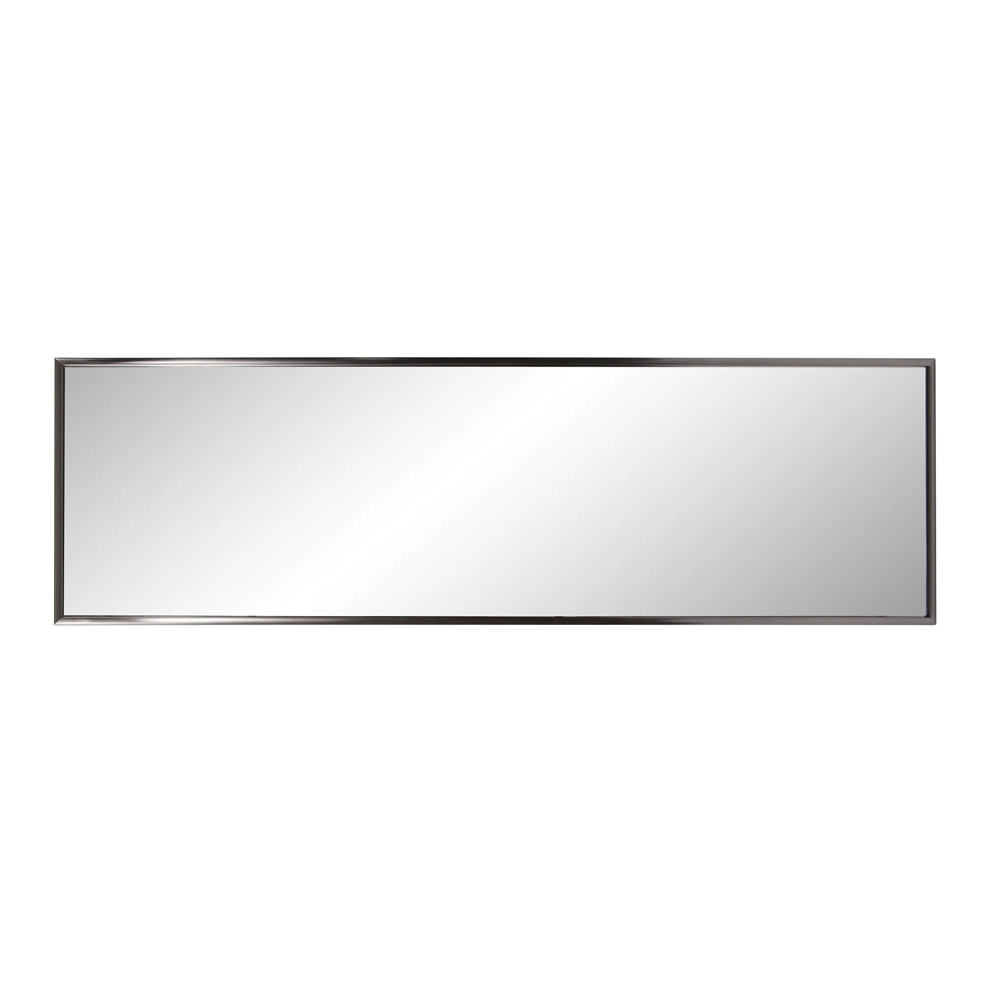 Antiqued Brushed Brass Rectangular Full Length Wall Mirror By Homeroots - Image 10