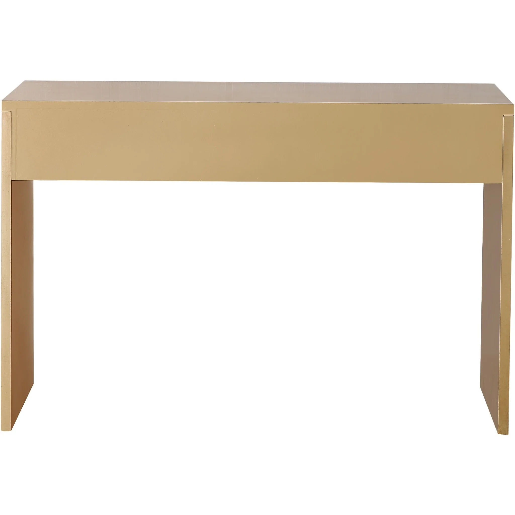 Antiqued Gold Finish Console Table By Homeroots - 396840 - Image 5