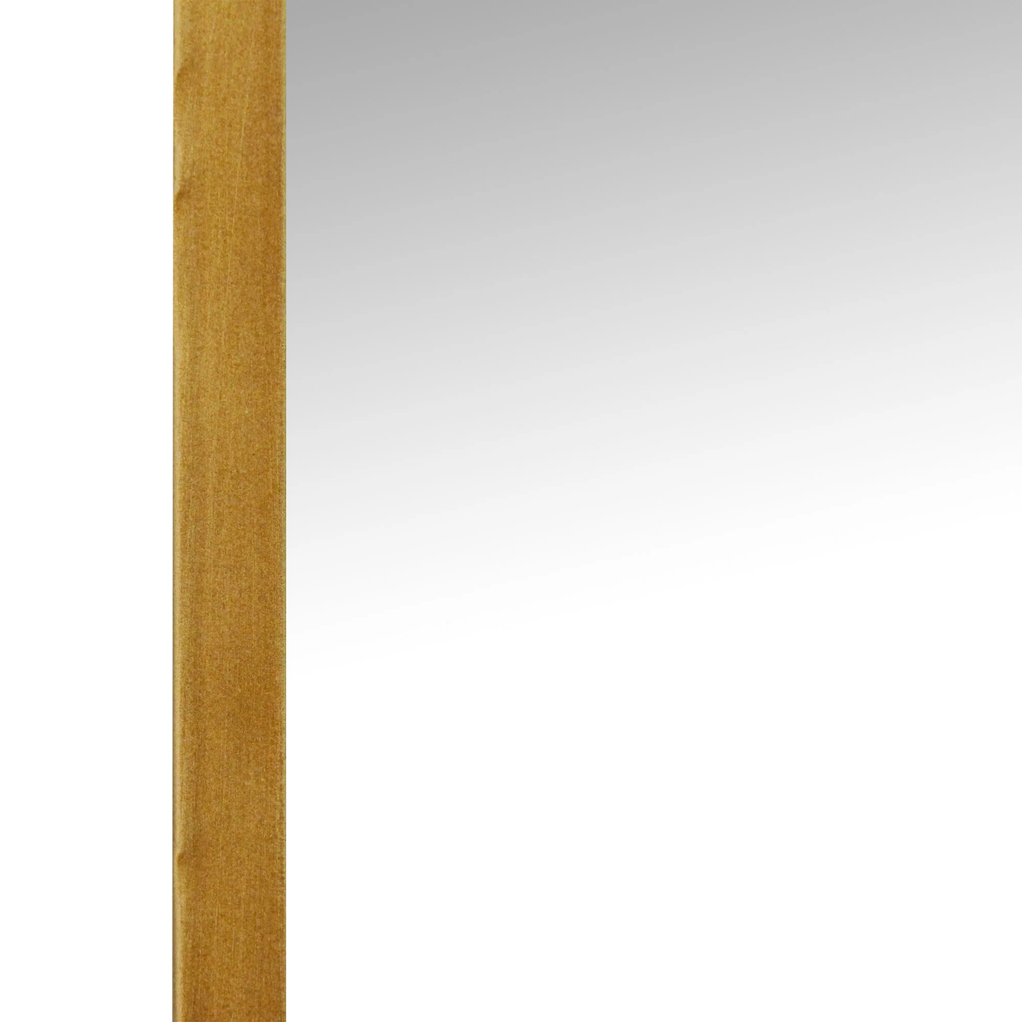 Antiqued Gold Scallop Framed Mirror By Homeroots - Image 3
