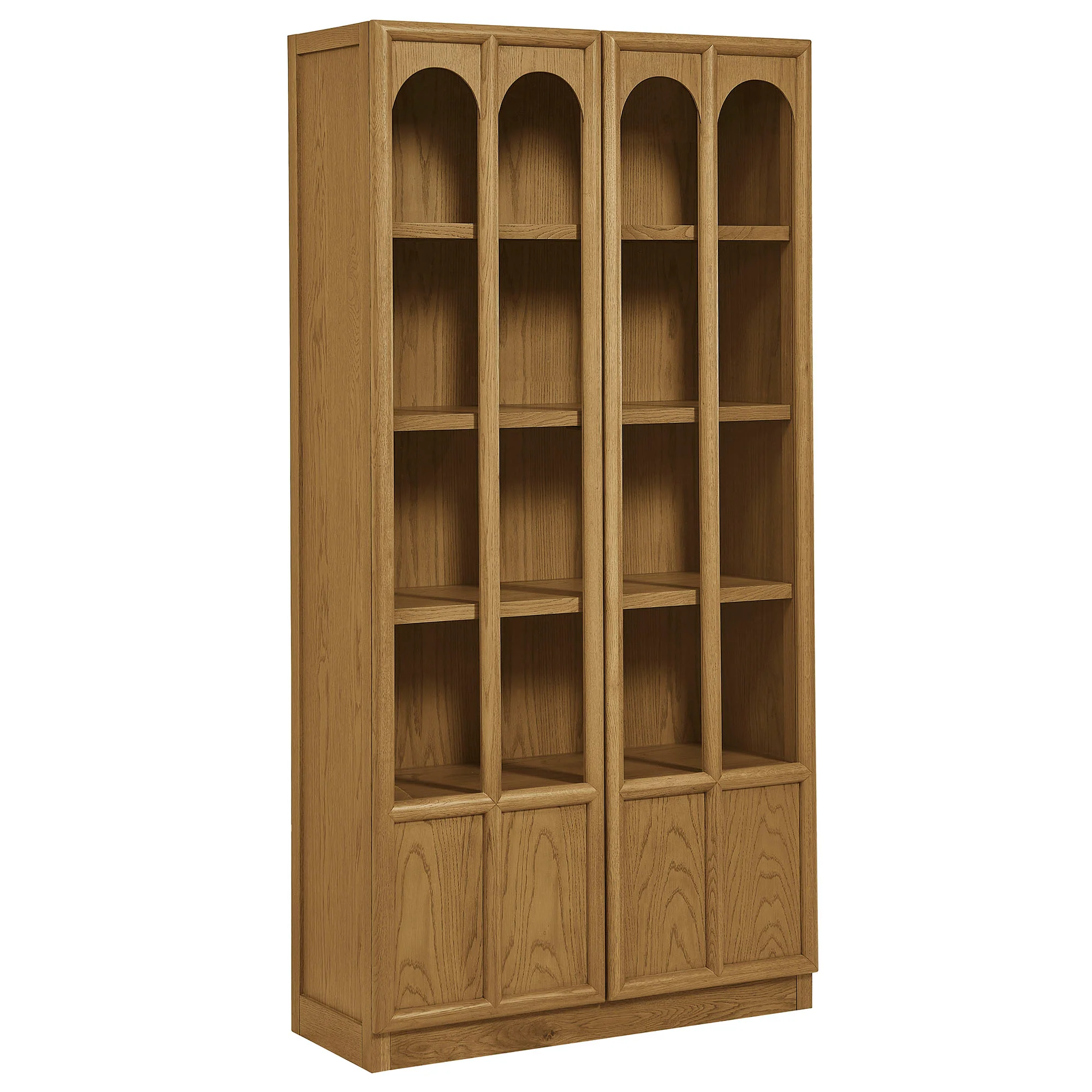 Anwen Solid Wood and Glass Display Cabinet by Modway - Image 11