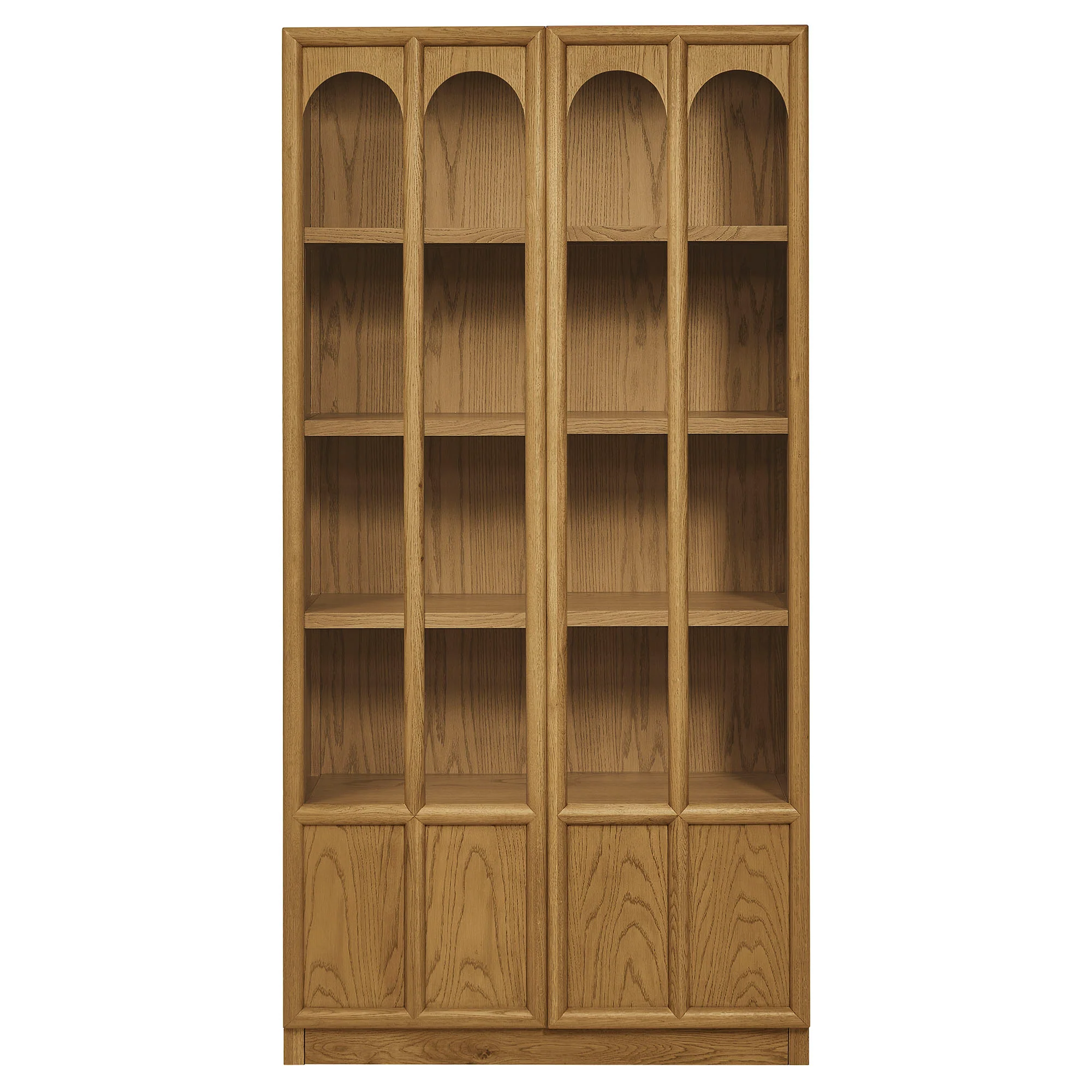 Anwen Solid Wood and Glass Display Cabinet by Modway - Image 13