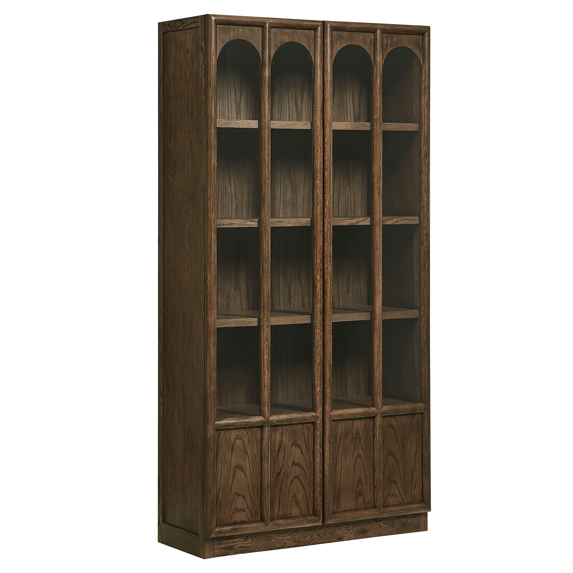Anwen Solid Wood and Glass Display Cabinet by Modway - Image 21