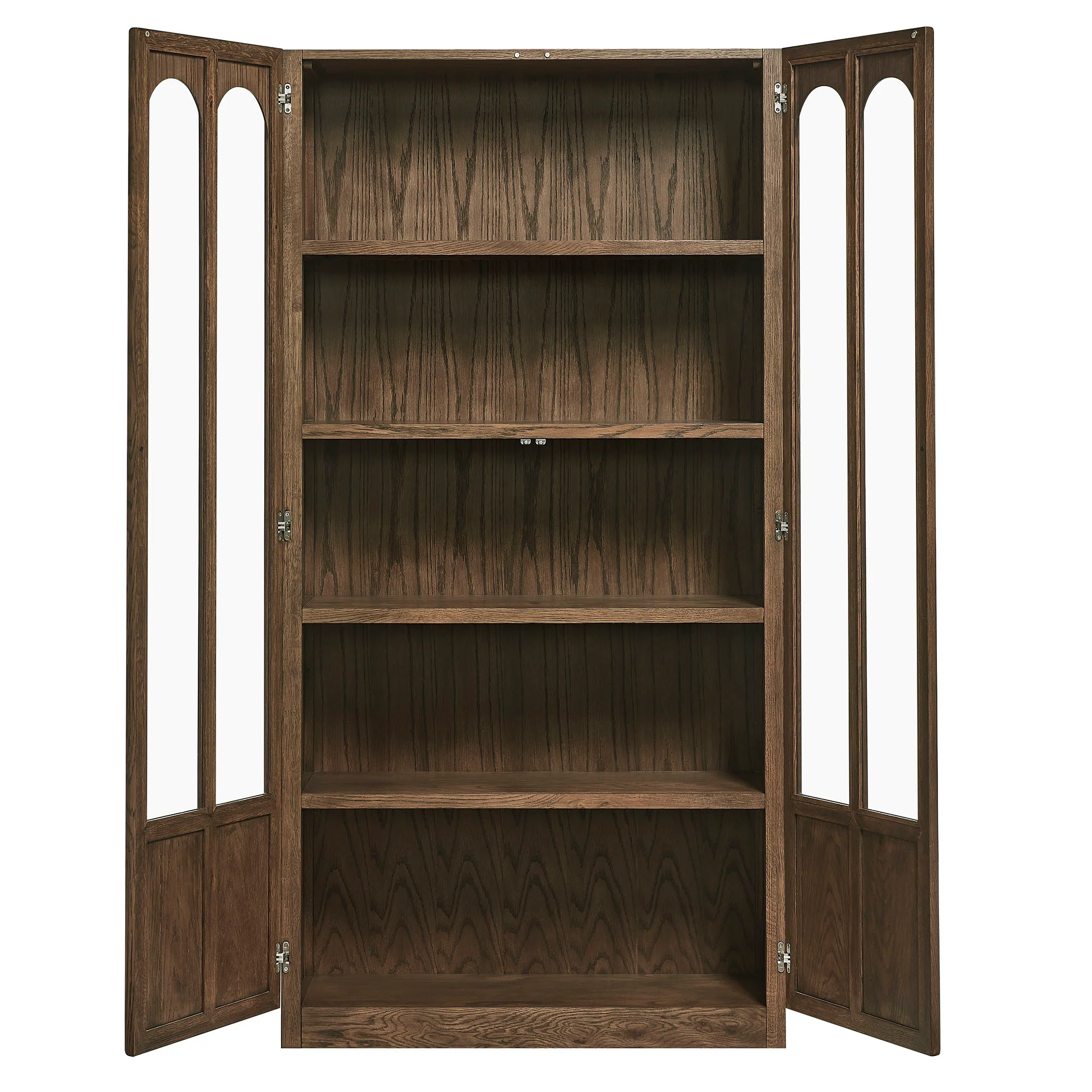 Anwen Solid Wood and Glass Display Cabinet by Modway - Image 24