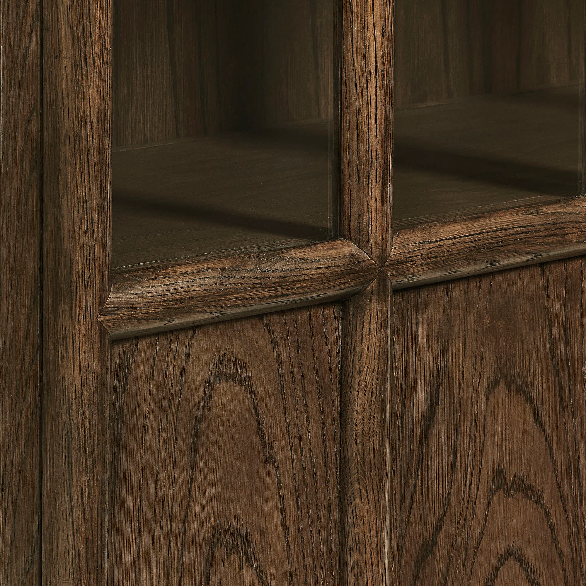 Anwen Solid Wood and Glass Display Cabinet by Modway - Image 26