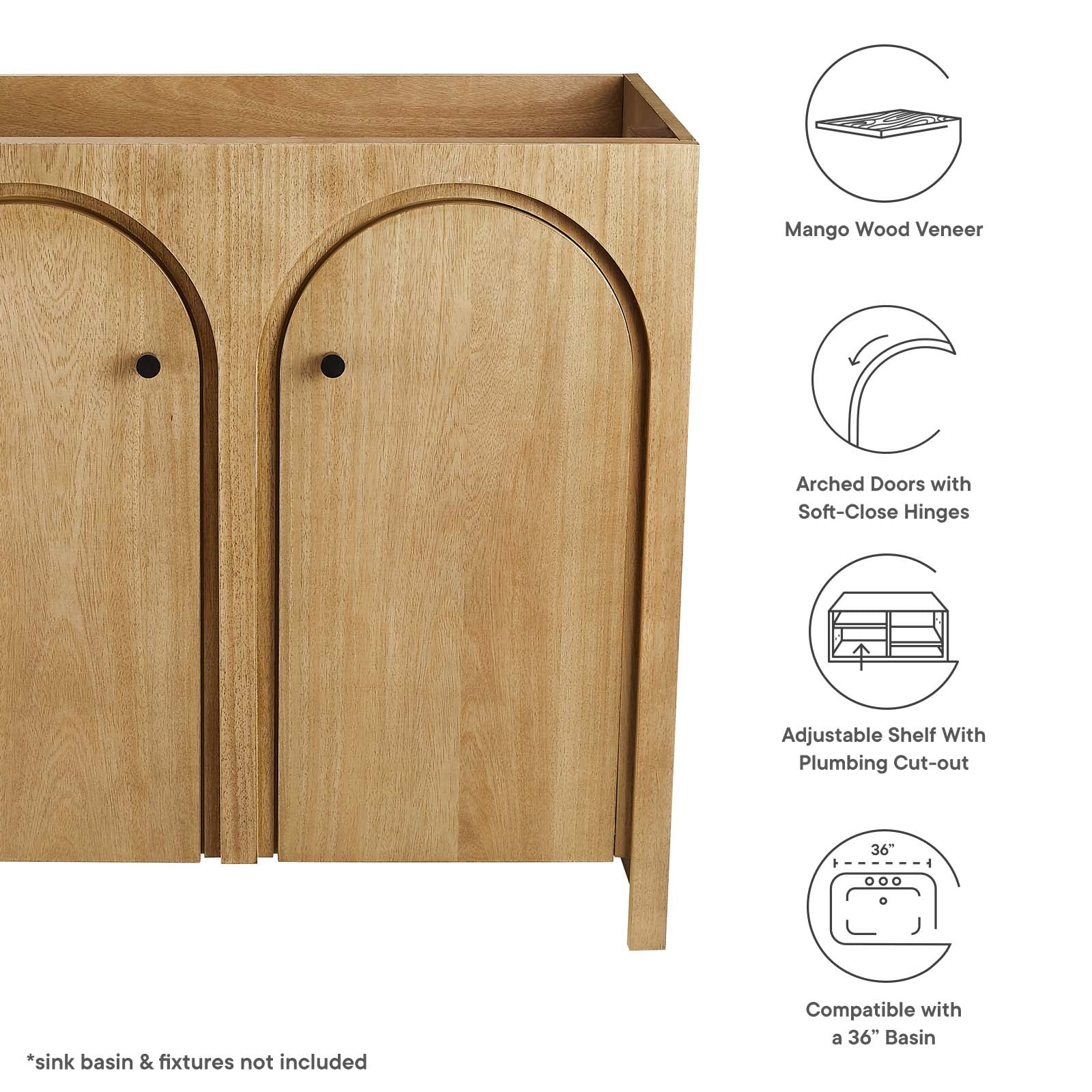 Appia 36" Bathroom Vanity Cabinet (Sink Basin Not Included) By Modway - EEI-6540 - Image 10