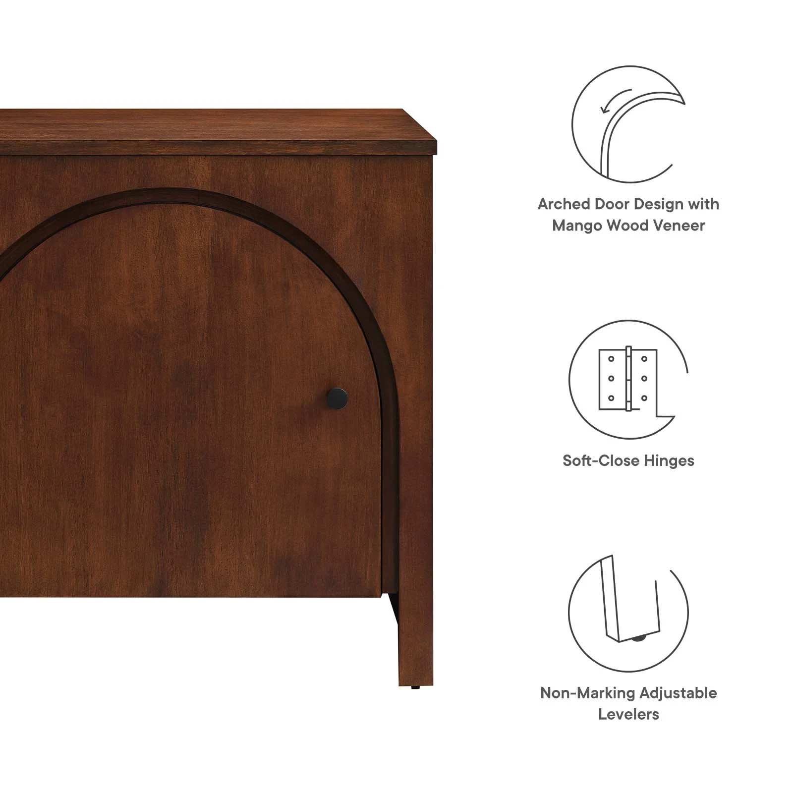 Appia Arched Door Nightstand By Modway - MOD-7109 - Image 7