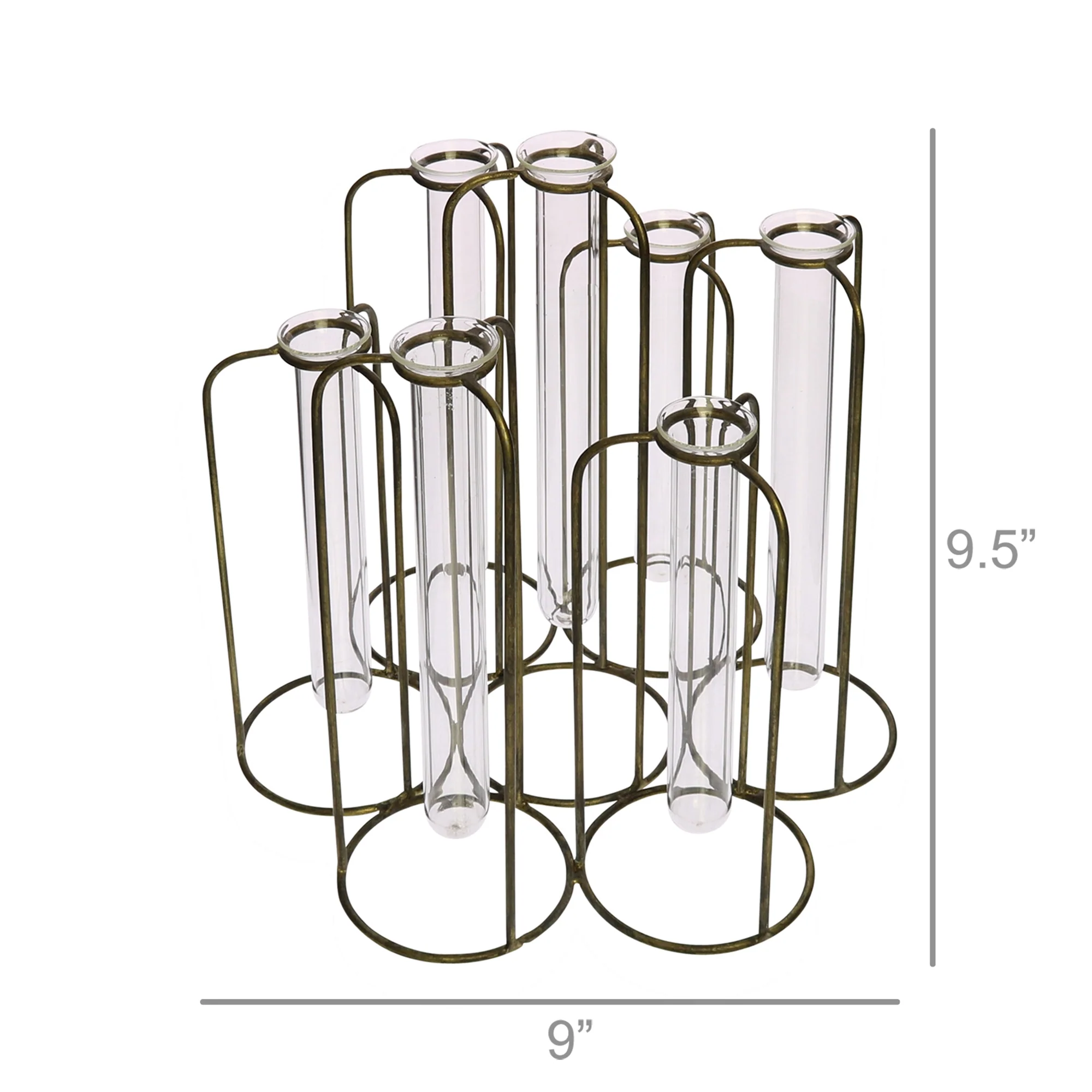 Archer Cluster Vase - 7 Tubes By HomArt - Image 4