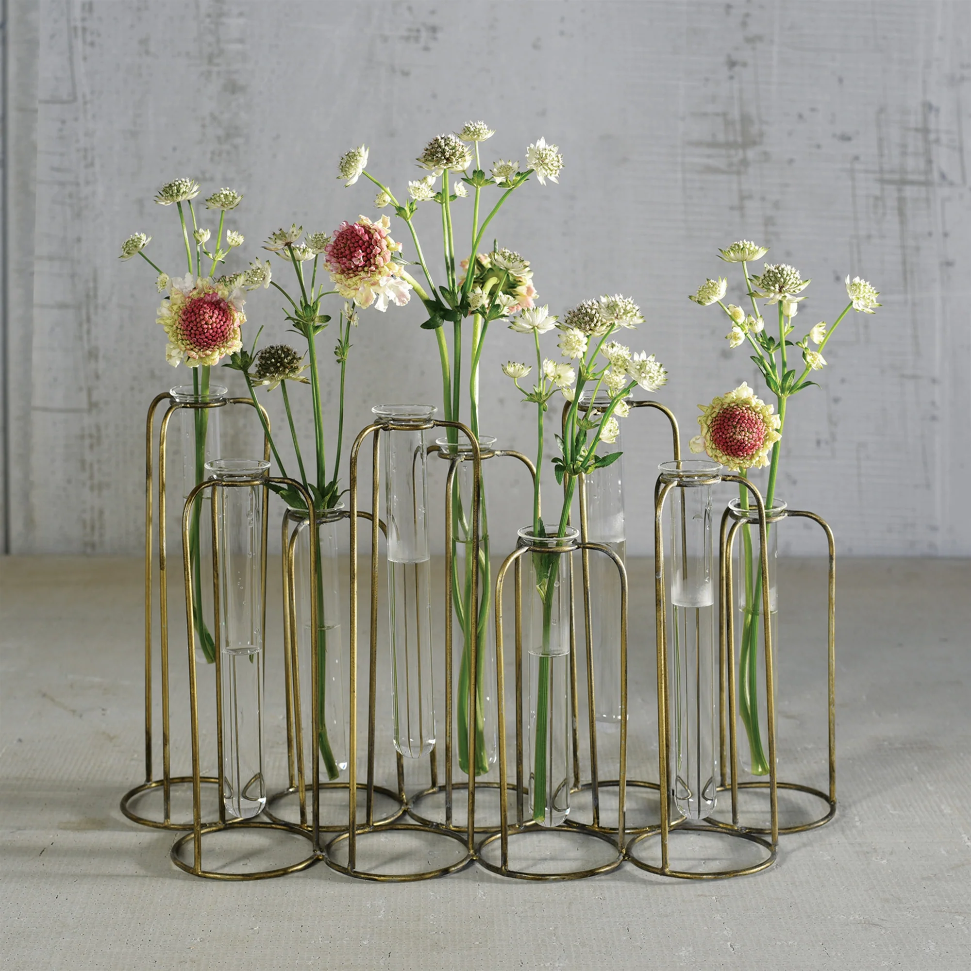 Archer Cluster Vase, Straight - 9 Tubes By HomArt - Image 2