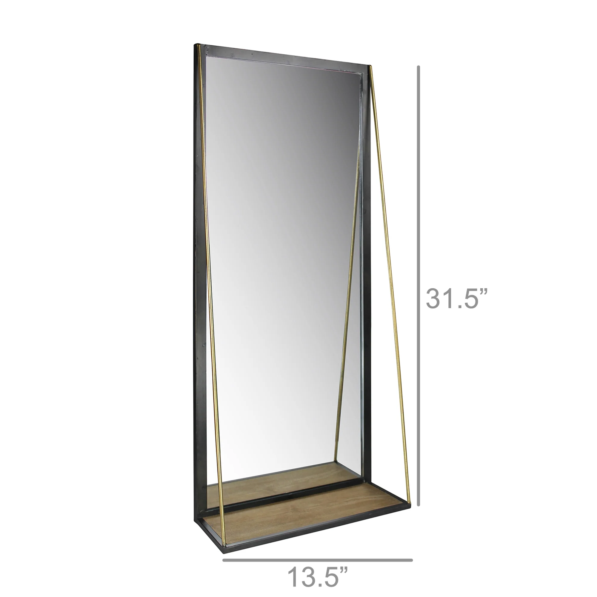 Archer Narrow Mirror Shelf By HomArt - Image 2