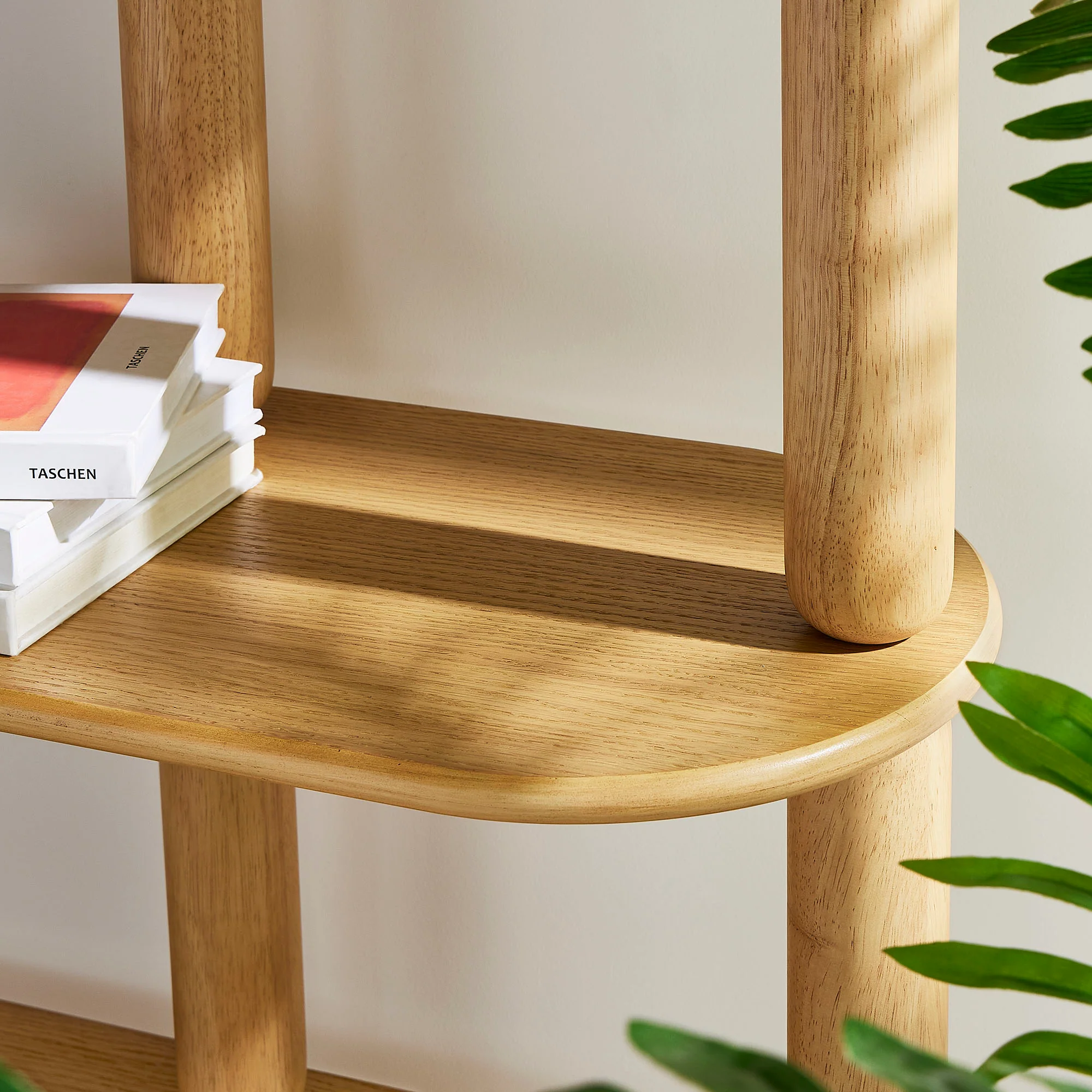 Arcus 4-Tier Oval Wood Bookshelf by Modway - Image 6