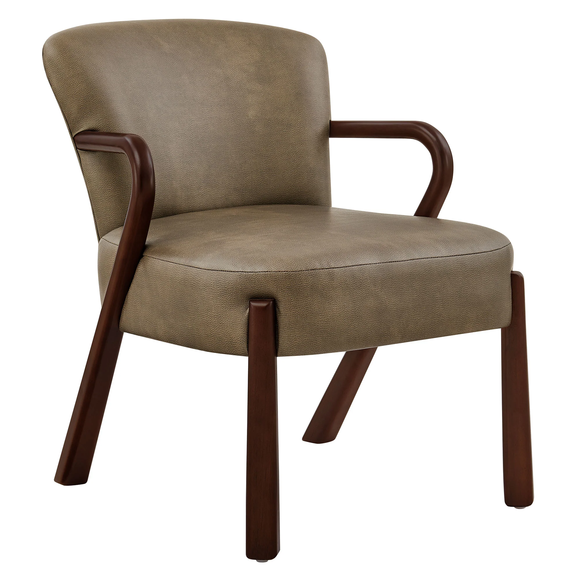 Arden Faux Leather Upholstered Accent Armchair by Modway - Image 10