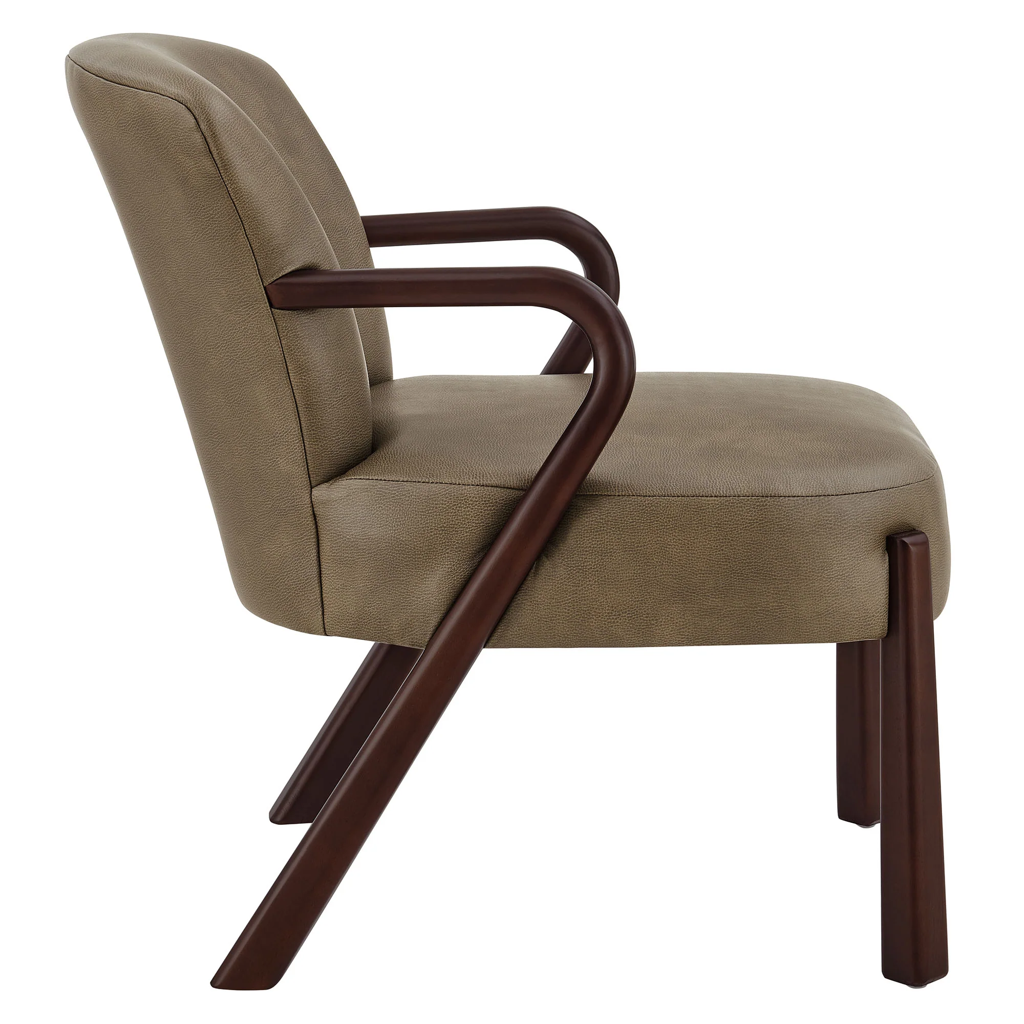 Arden Faux Leather Upholstered Accent Armchair by Modway - Image 11