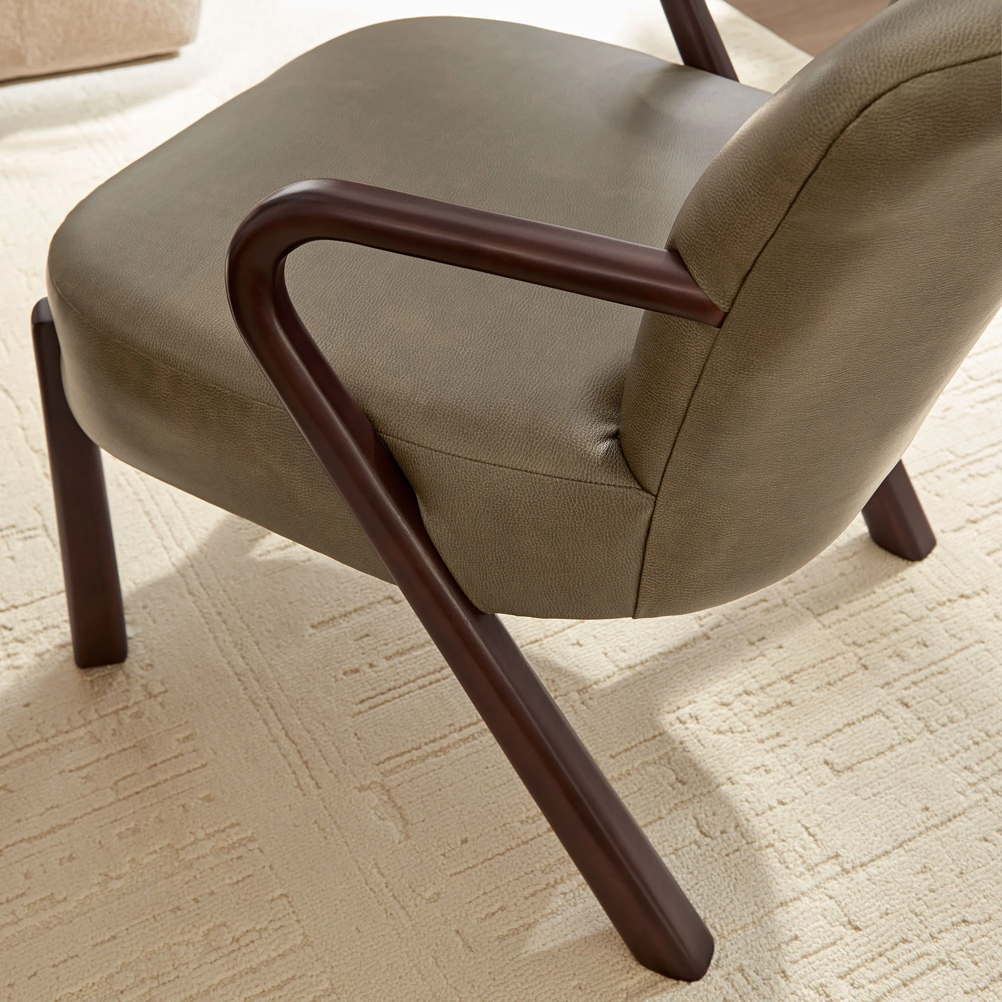Arden Faux Leather Upholstered Accent Armchair by Modway - Image 15