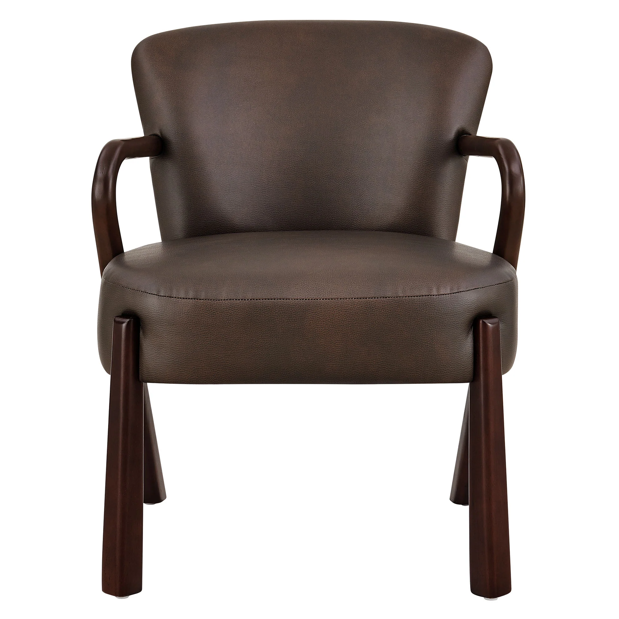 Arden Faux Leather Upholstered Accent Armchair by Modway - Image 4