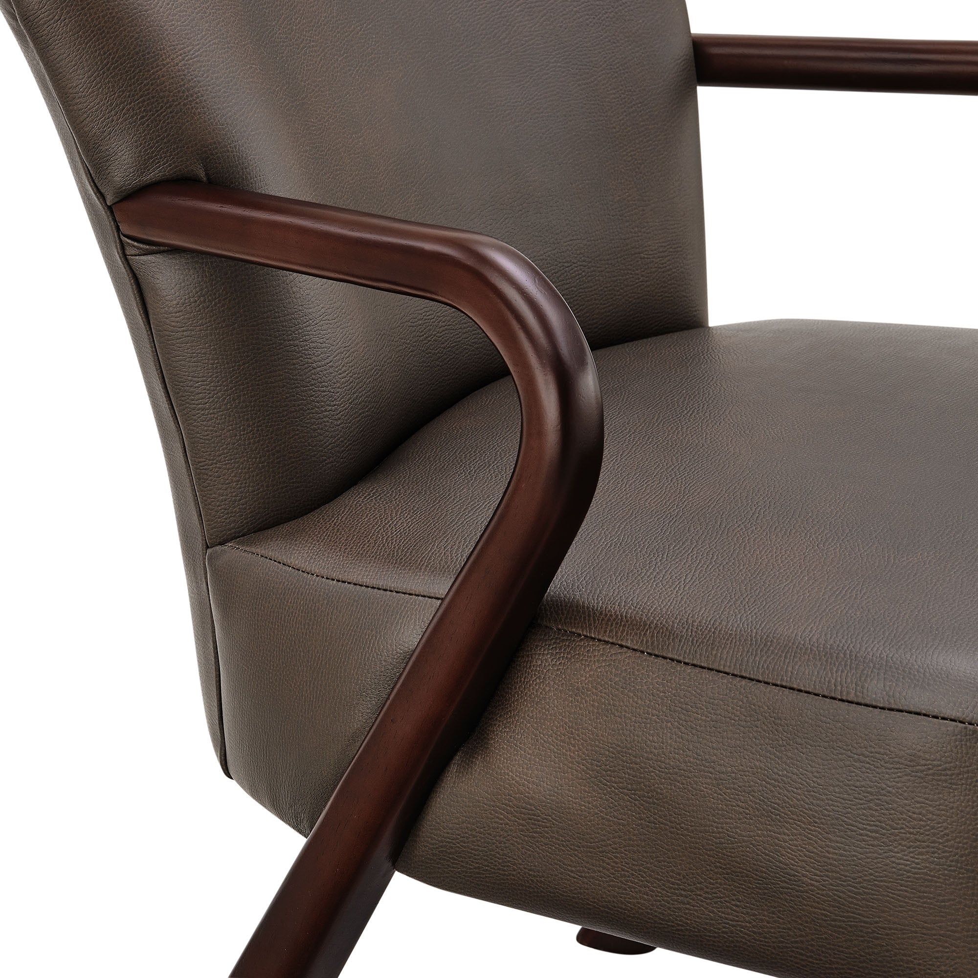 Arden Faux Leather Upholstered Accent Armchair by Modway - Image 5