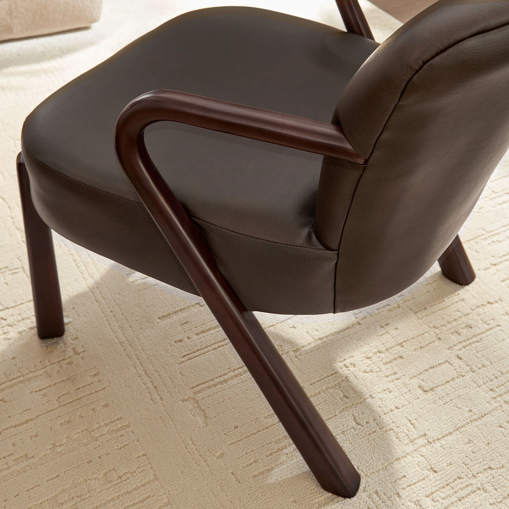 Arden Faux Leather Upholstered Accent Armchair by Modway - Image 6